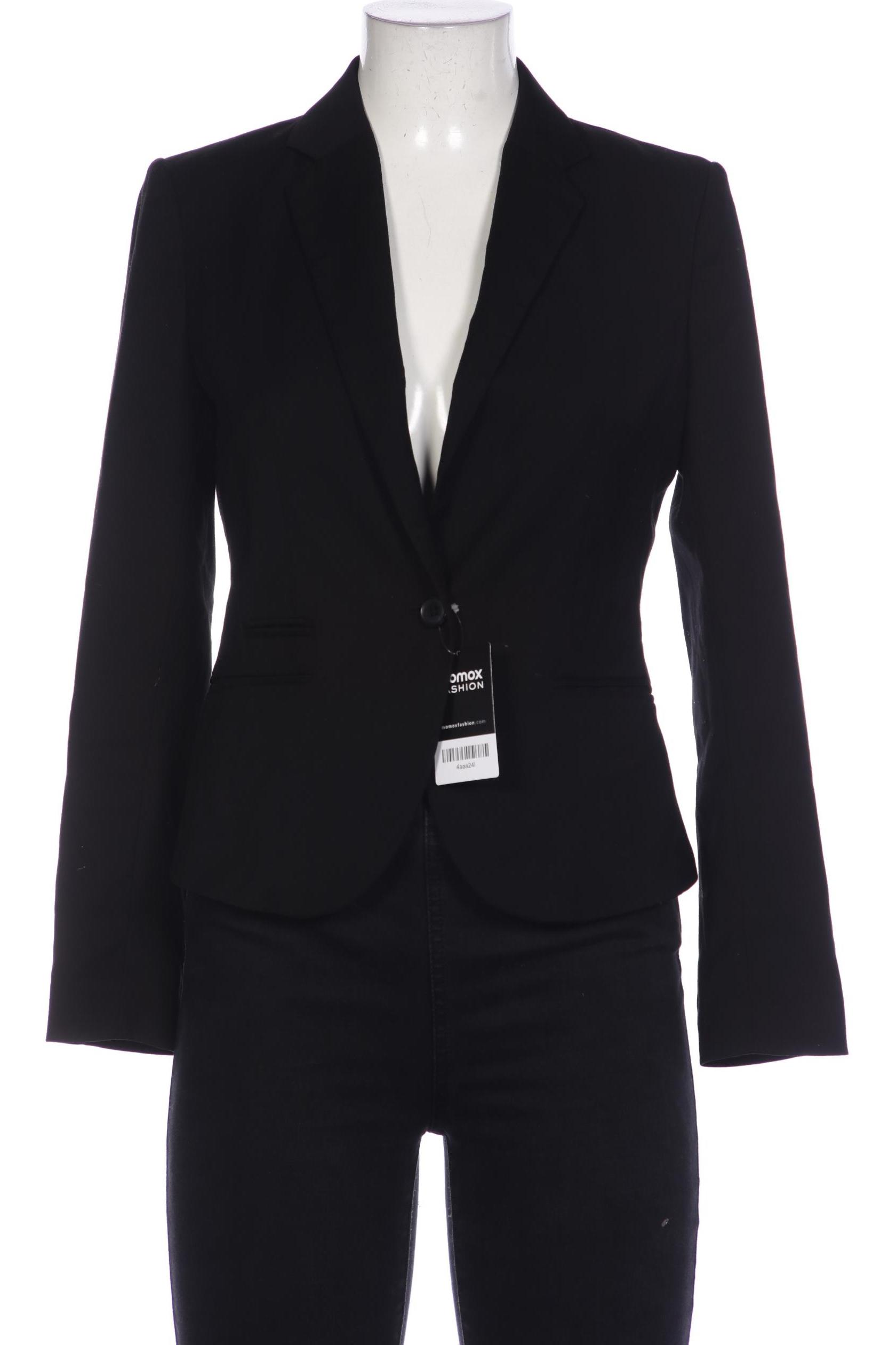 

H&M Damen Blazer, schwarz, Gr. 38
