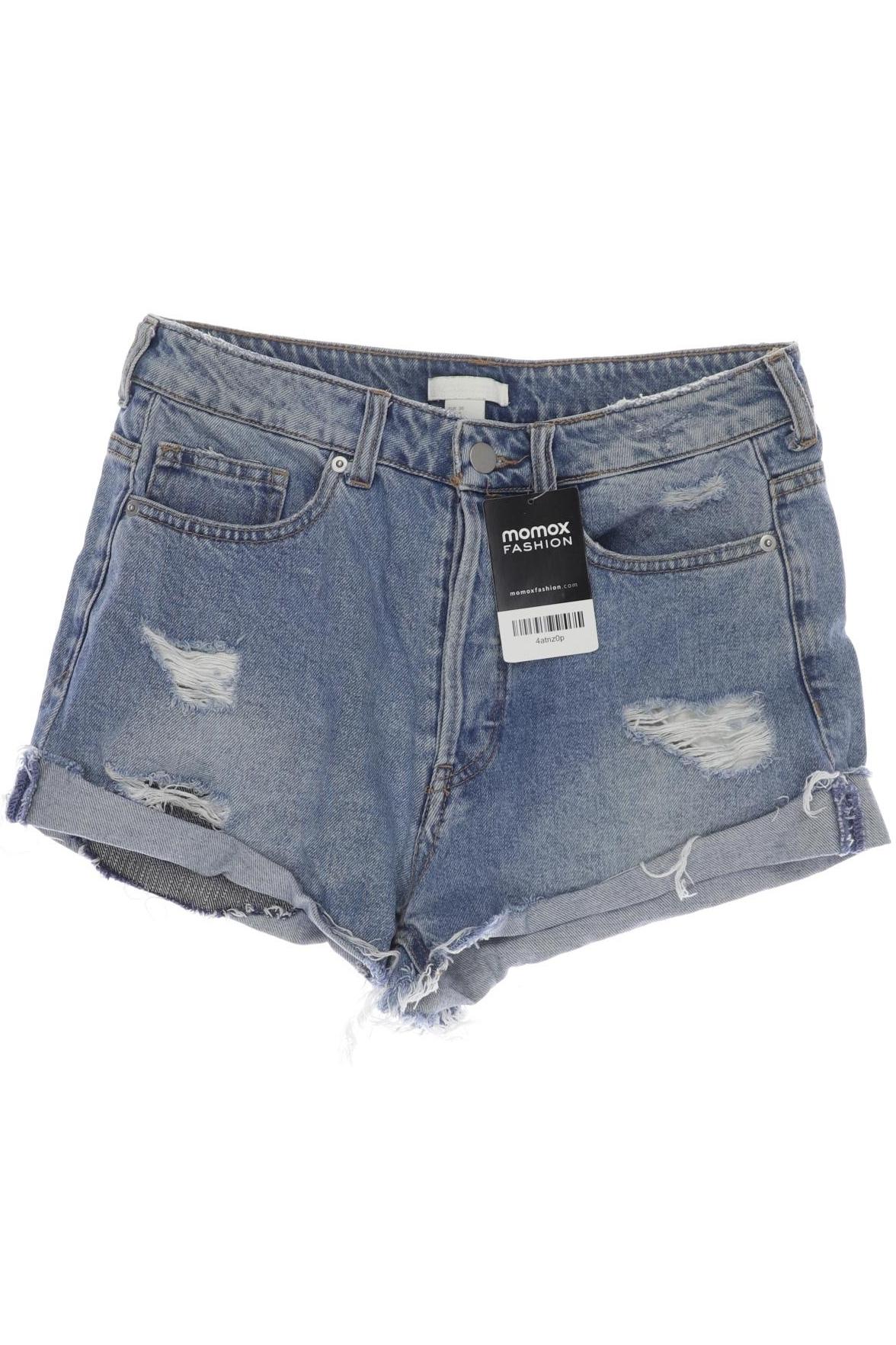 

H&M Damen Shorts, blau, Gr. 38