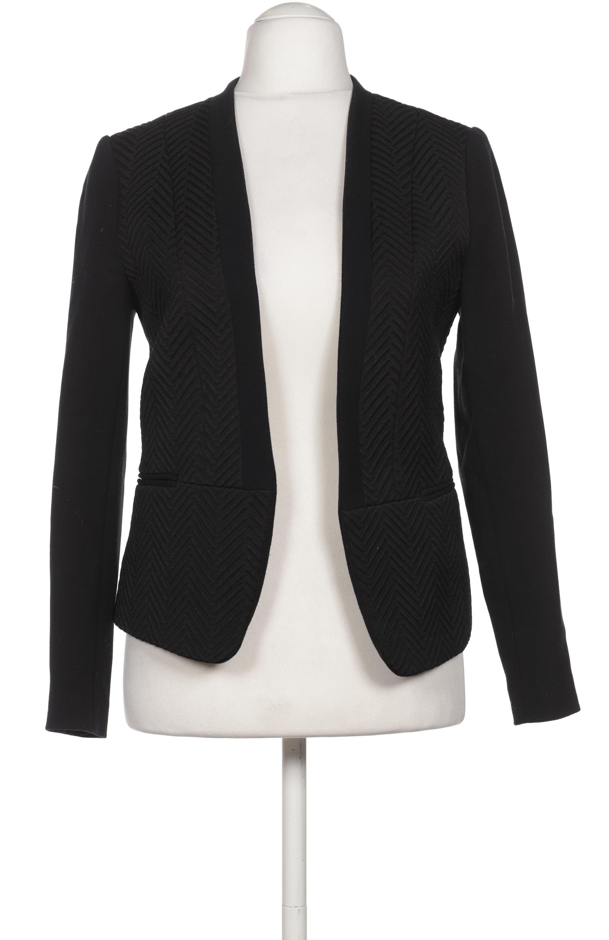 

H&M Damen Blazer, schwarz, Gr. 38