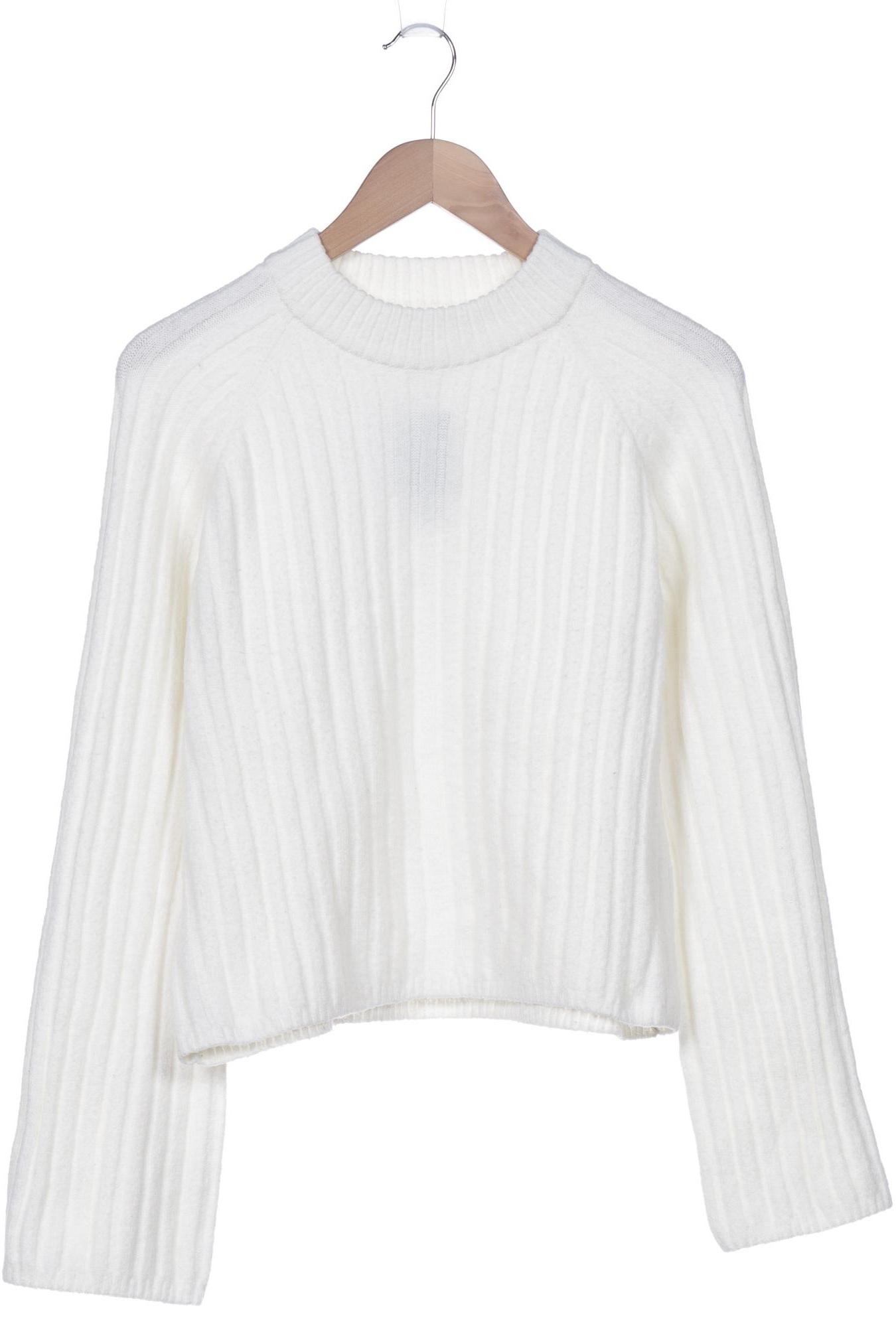 

H&M Damen Pullover, weiß, Gr. 36