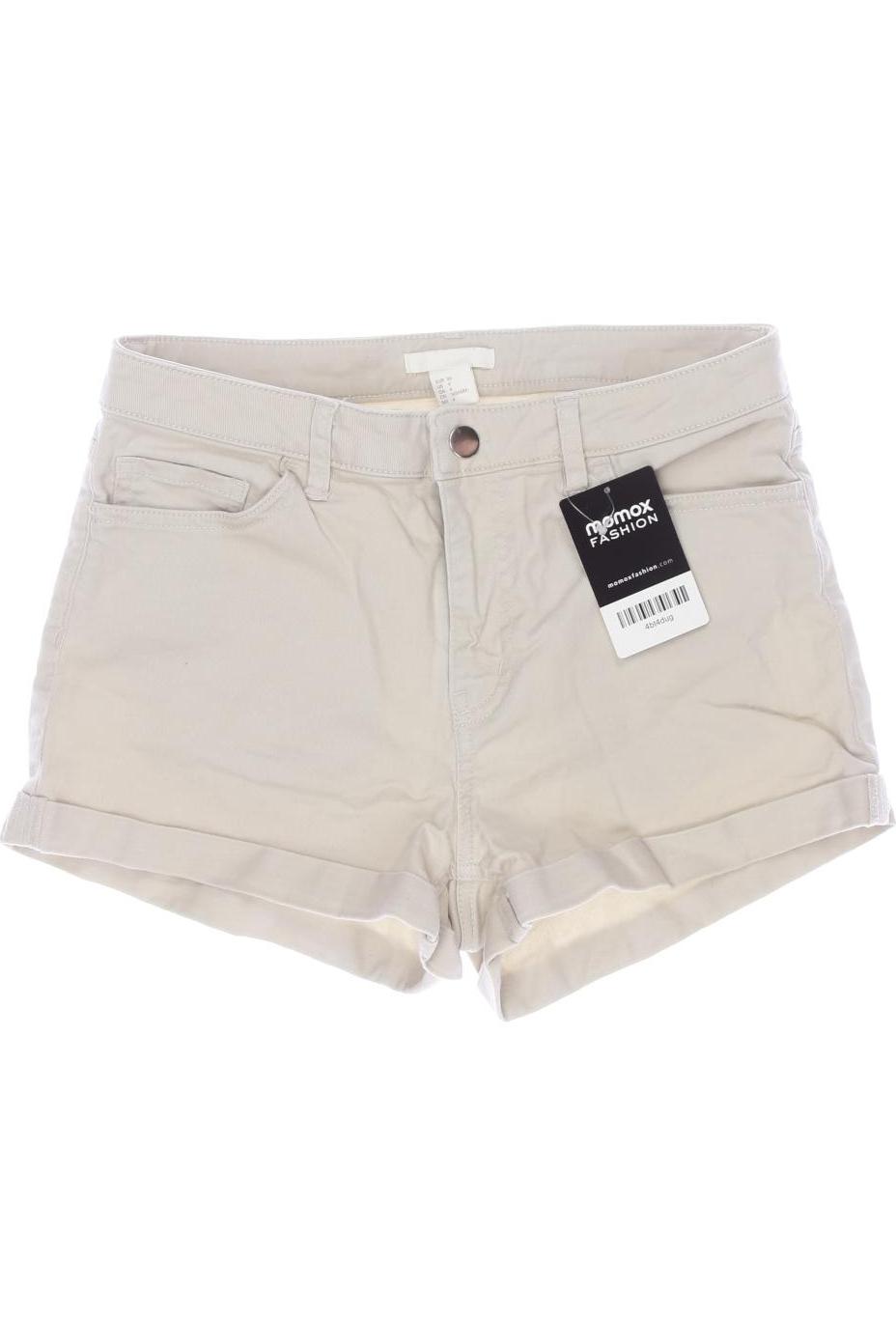 

H&M Damen Shorts, beige, Gr. 36