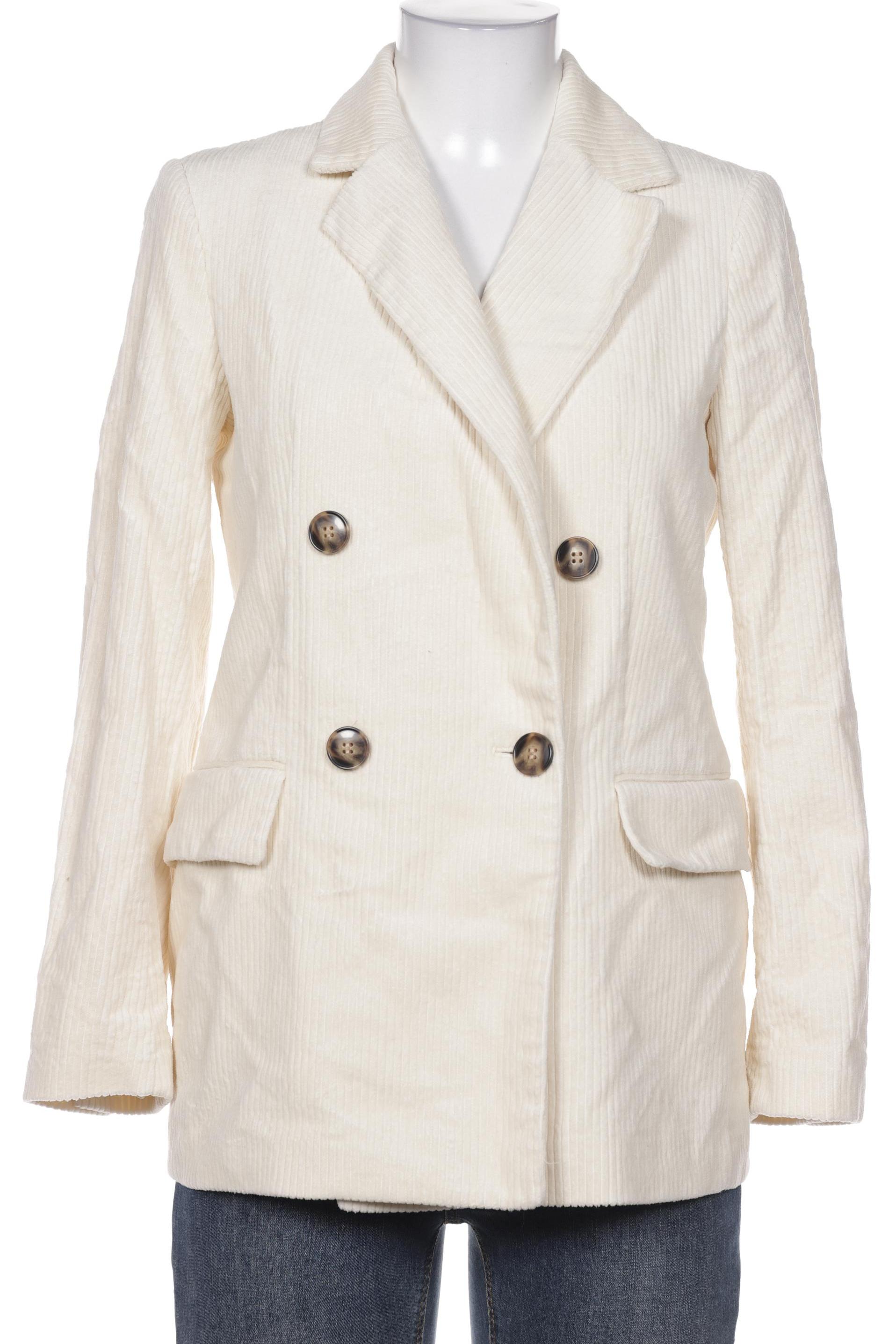 

H&M Damen Blazer, cremeweiß, Gr. 36