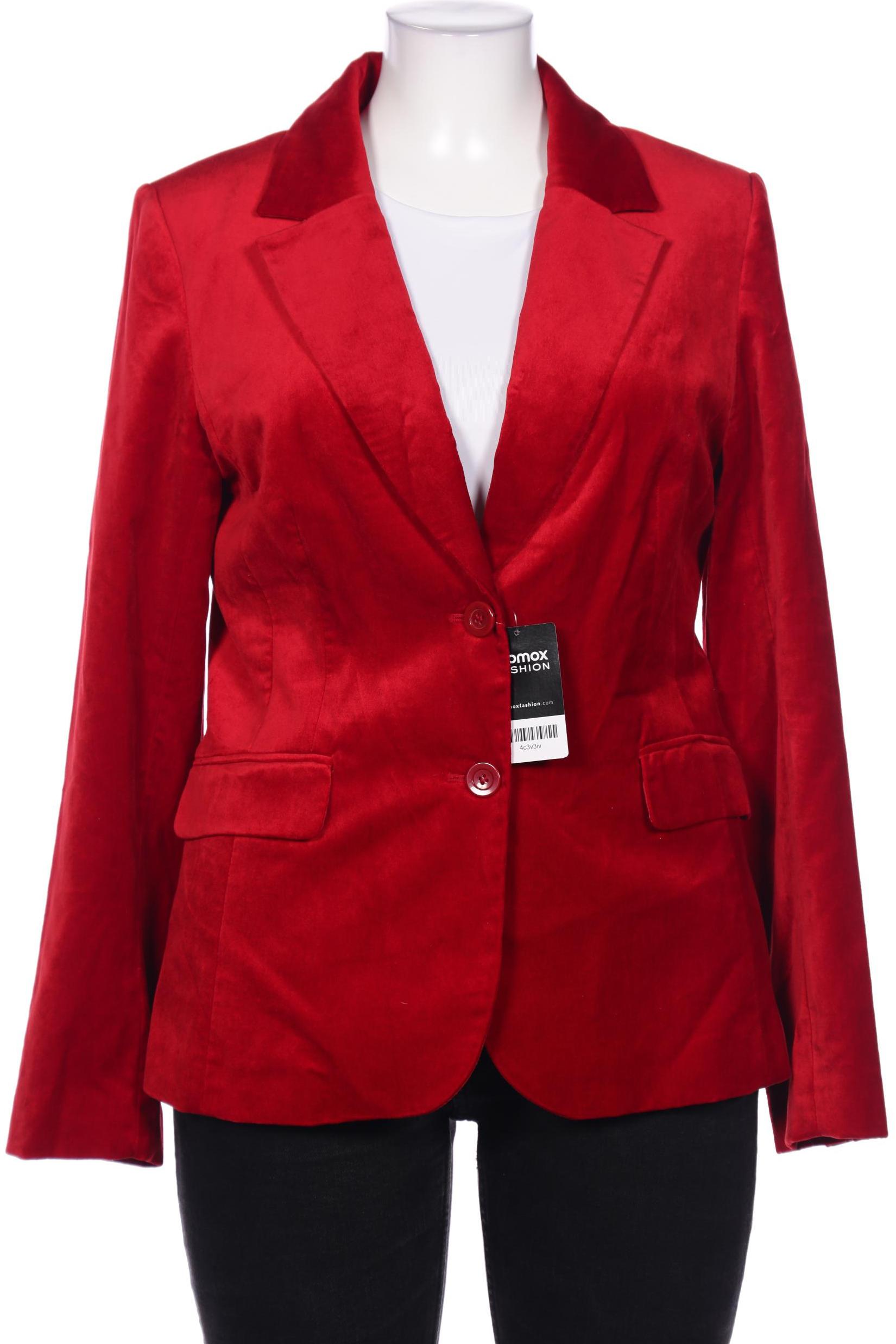 

H&M Damen Blazer, rot, Gr. 44