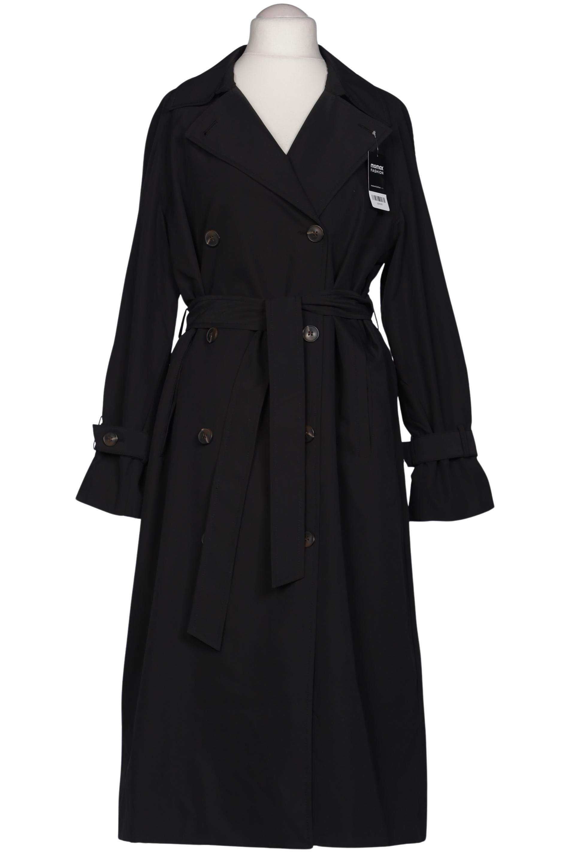 

H&M Damen Mantel, schwarz, Gr. 38