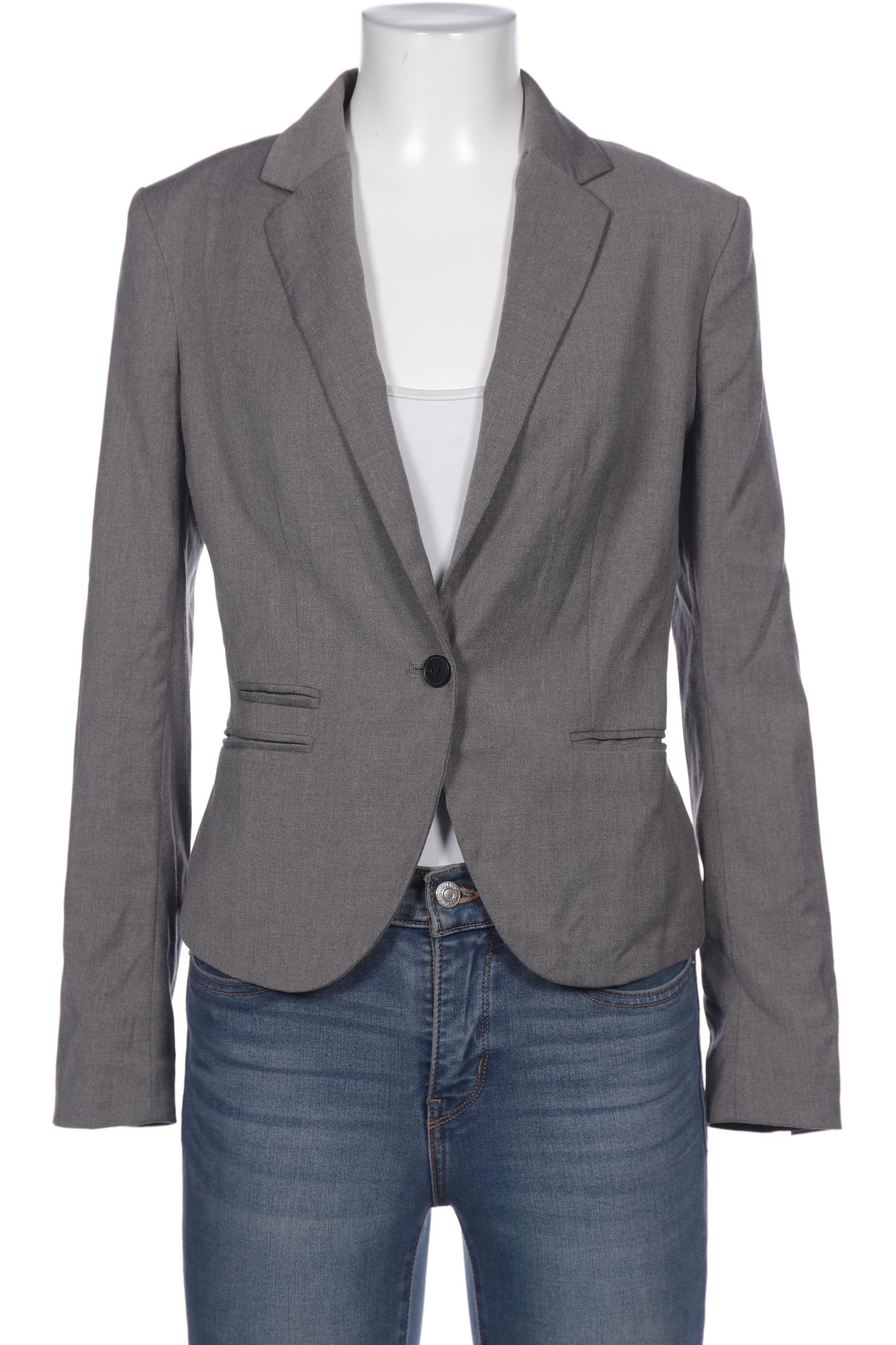 

H&M Damen Blazer, grau, Gr. 38