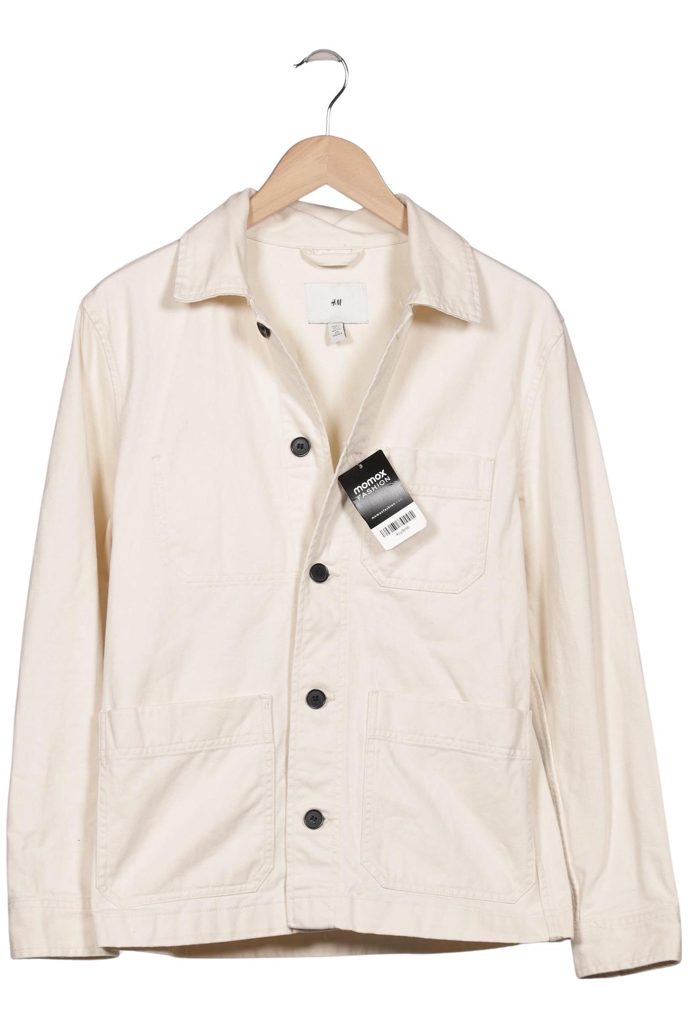 

H&M Damen Jacke, cremeweiß, Gr. 36