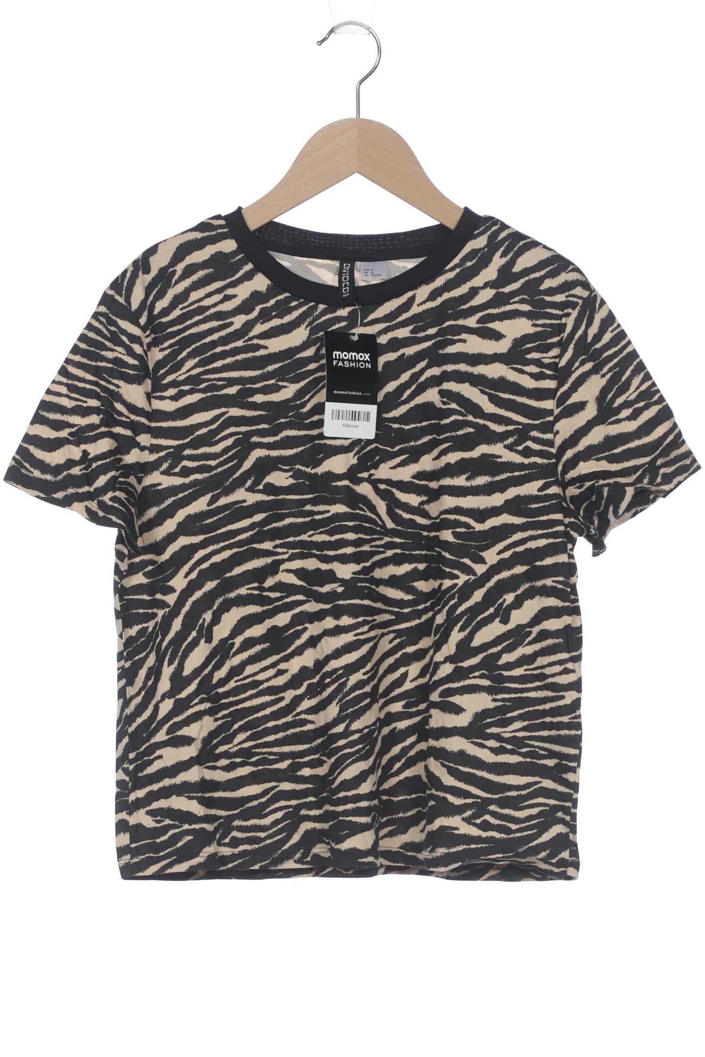 

H&M Damen T-Shirt, schwarz, Gr. 38