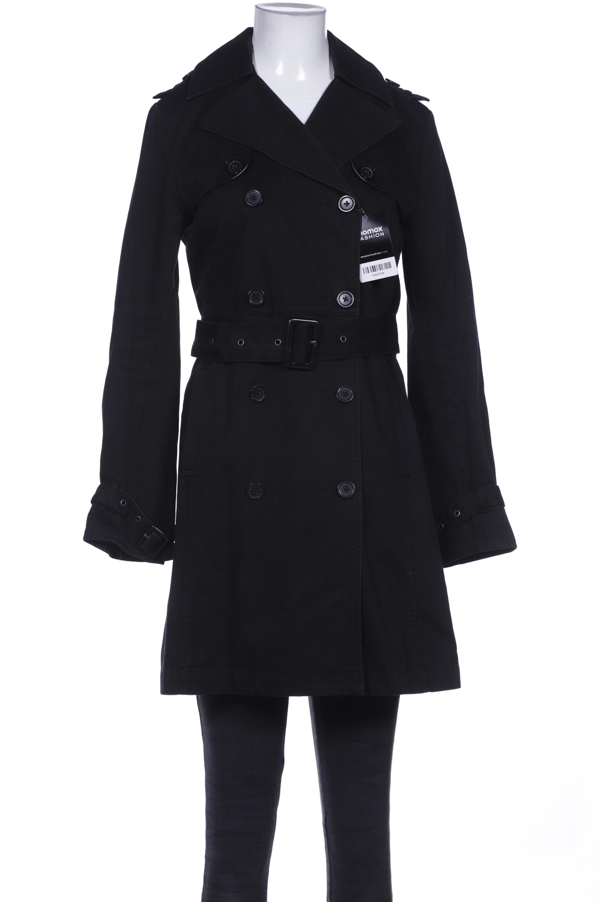 

H&M Damen Mantel, schwarz, Gr. 36