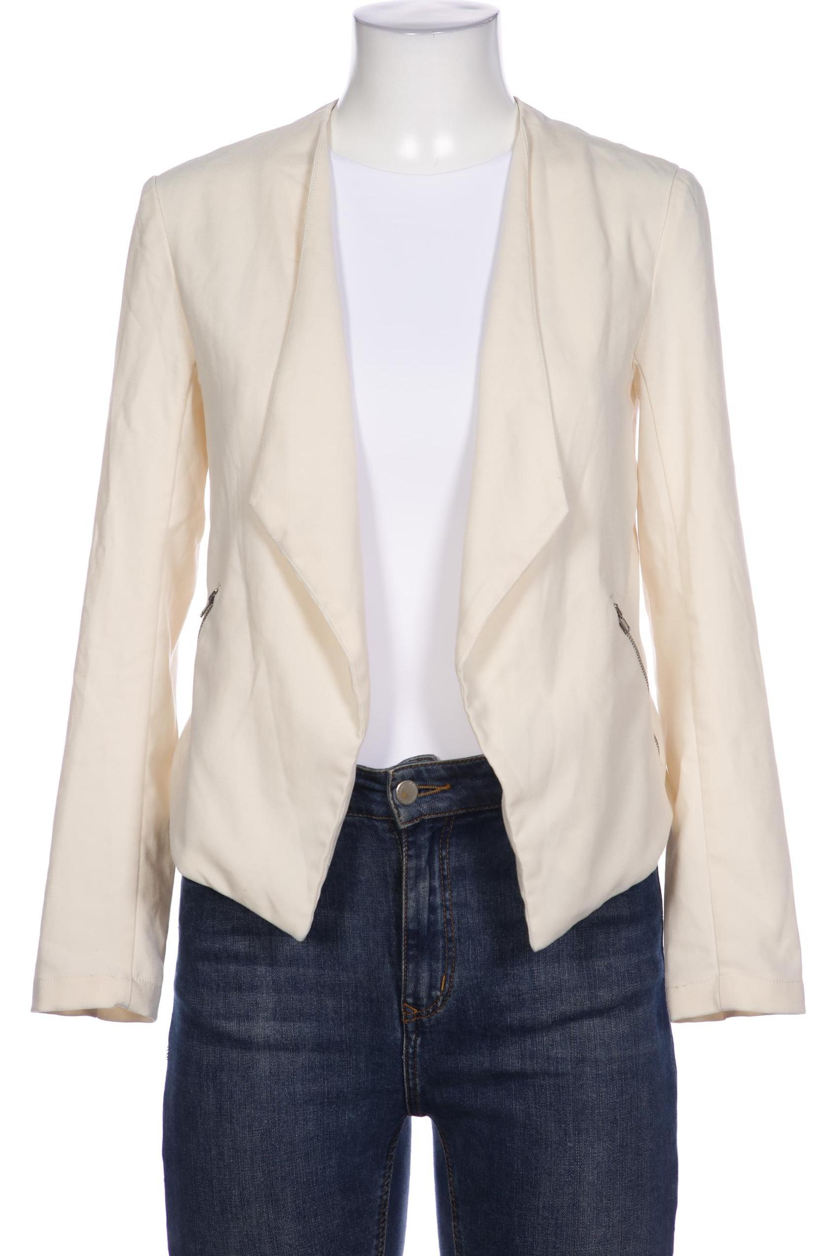 

H&M Damen Blazer, cremeweiß