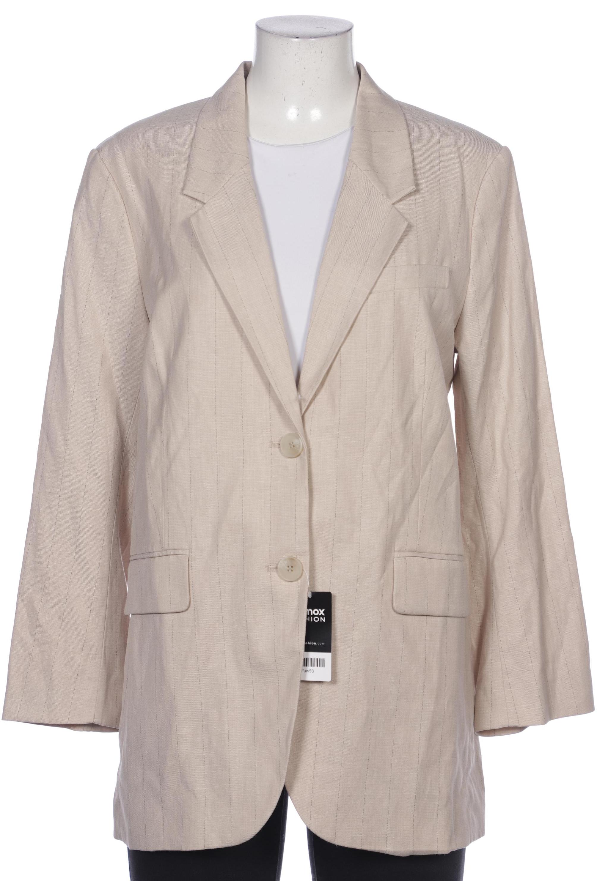 

H&M Damen Blazer, beige, Gr. 38