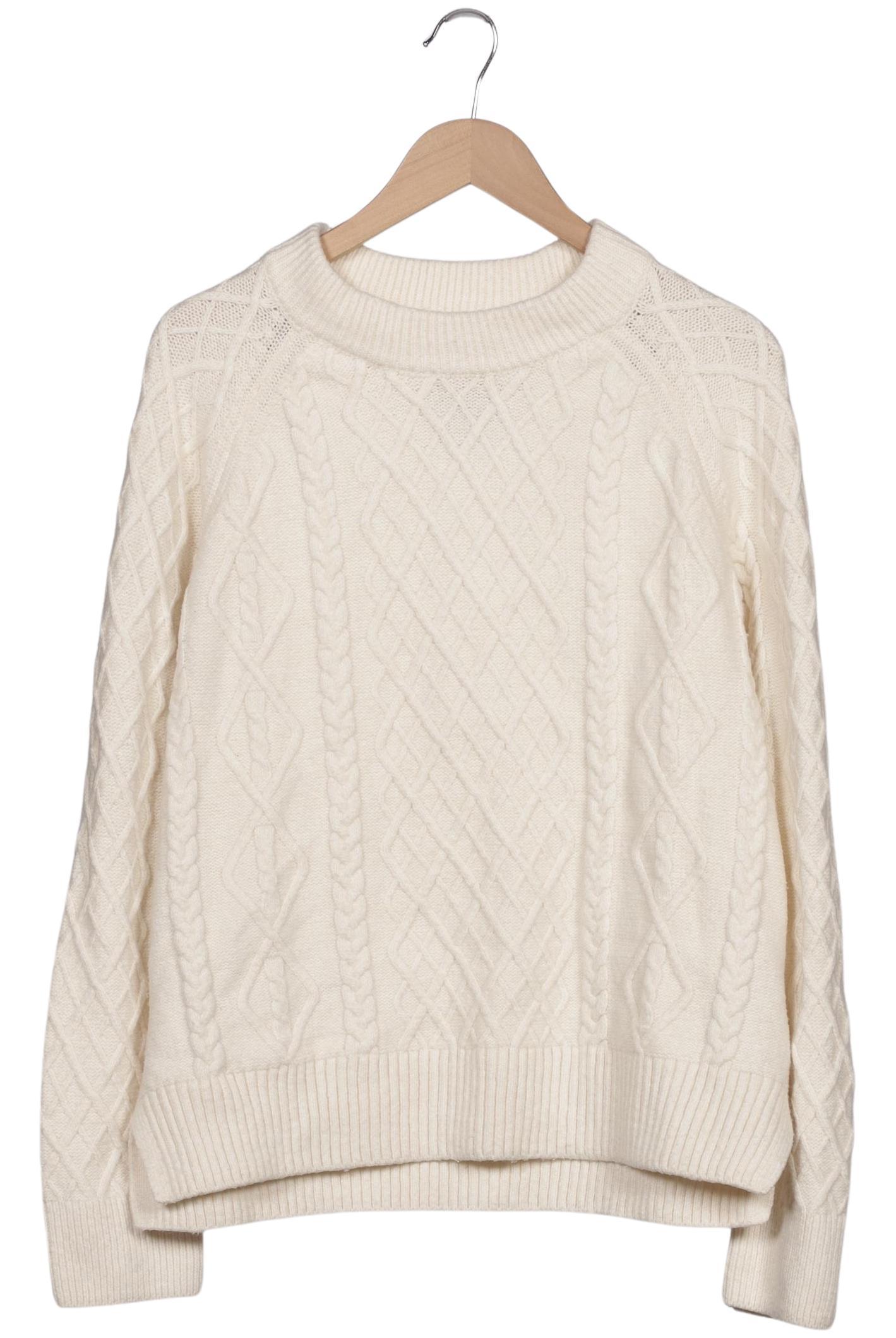 

H&M Damen Pullover, cremeweiß, Gr. 38