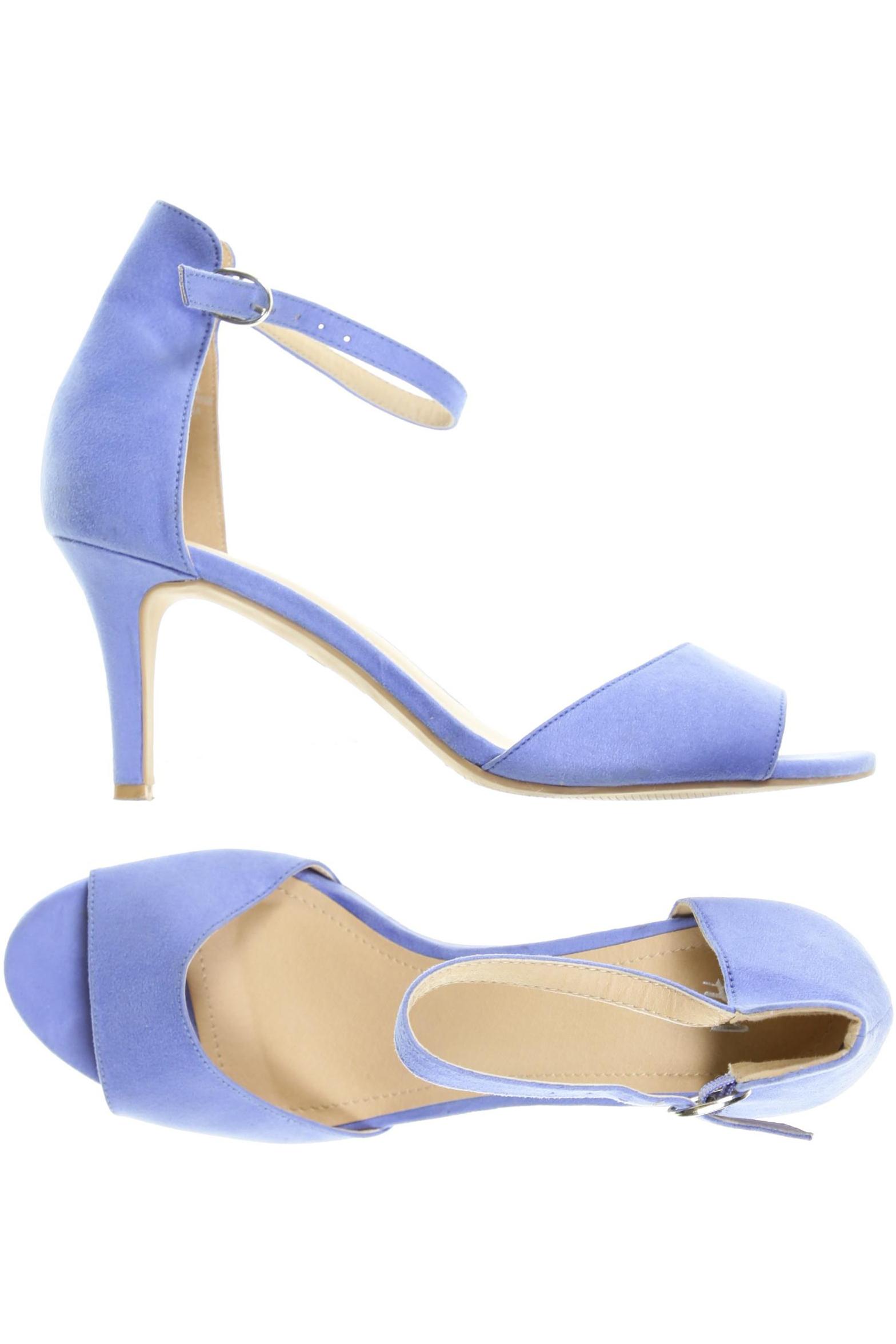 

H&M Damen Sandale, blau, Gr. 41