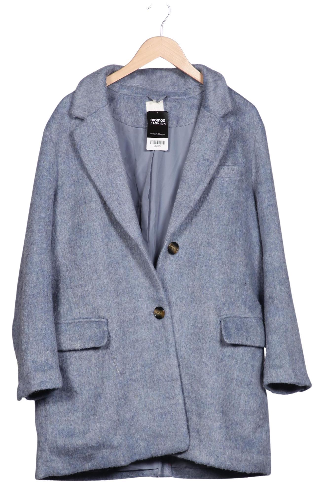

H&M Damen Mantel, blau, Gr. 42