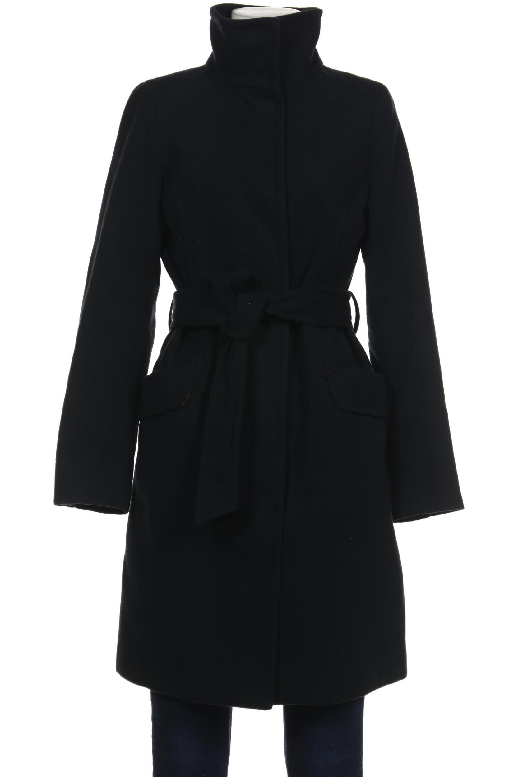 

H&M Damen Mantel, marineblau, Gr. 34