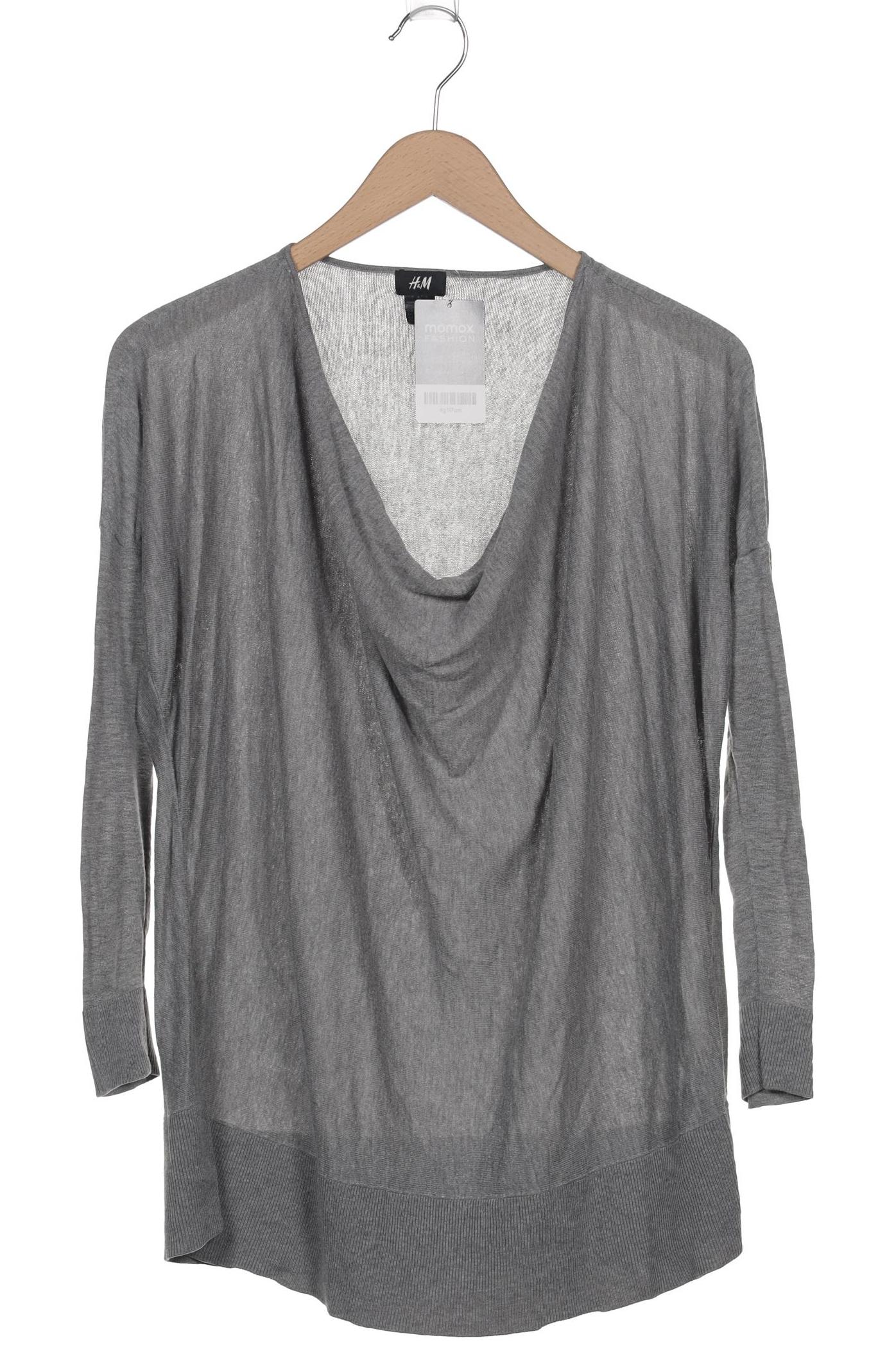 

H&M Damen Pullover, grau, Gr. 34