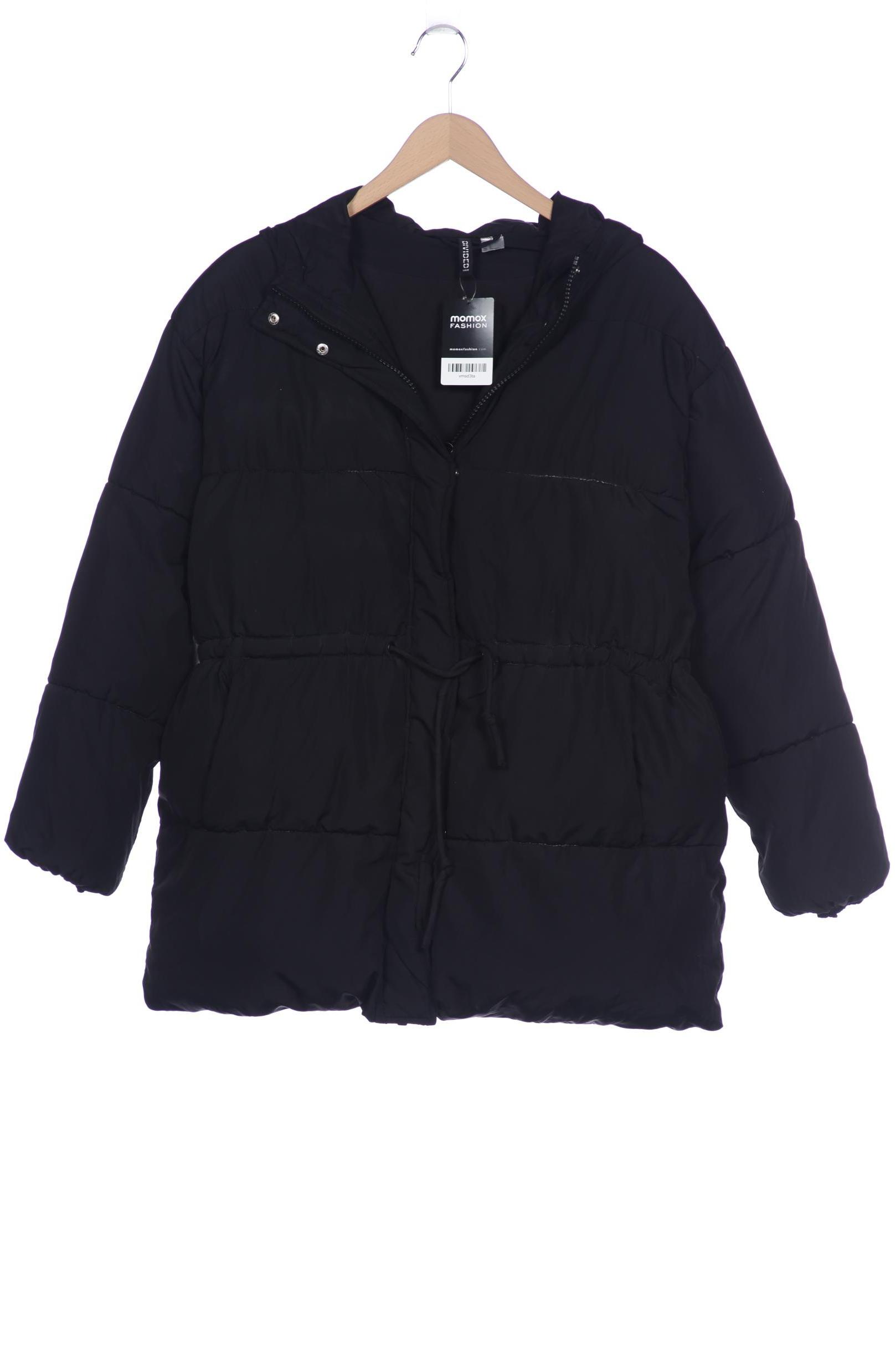 

H&M Damen Mantel, schwarz, Gr. 42