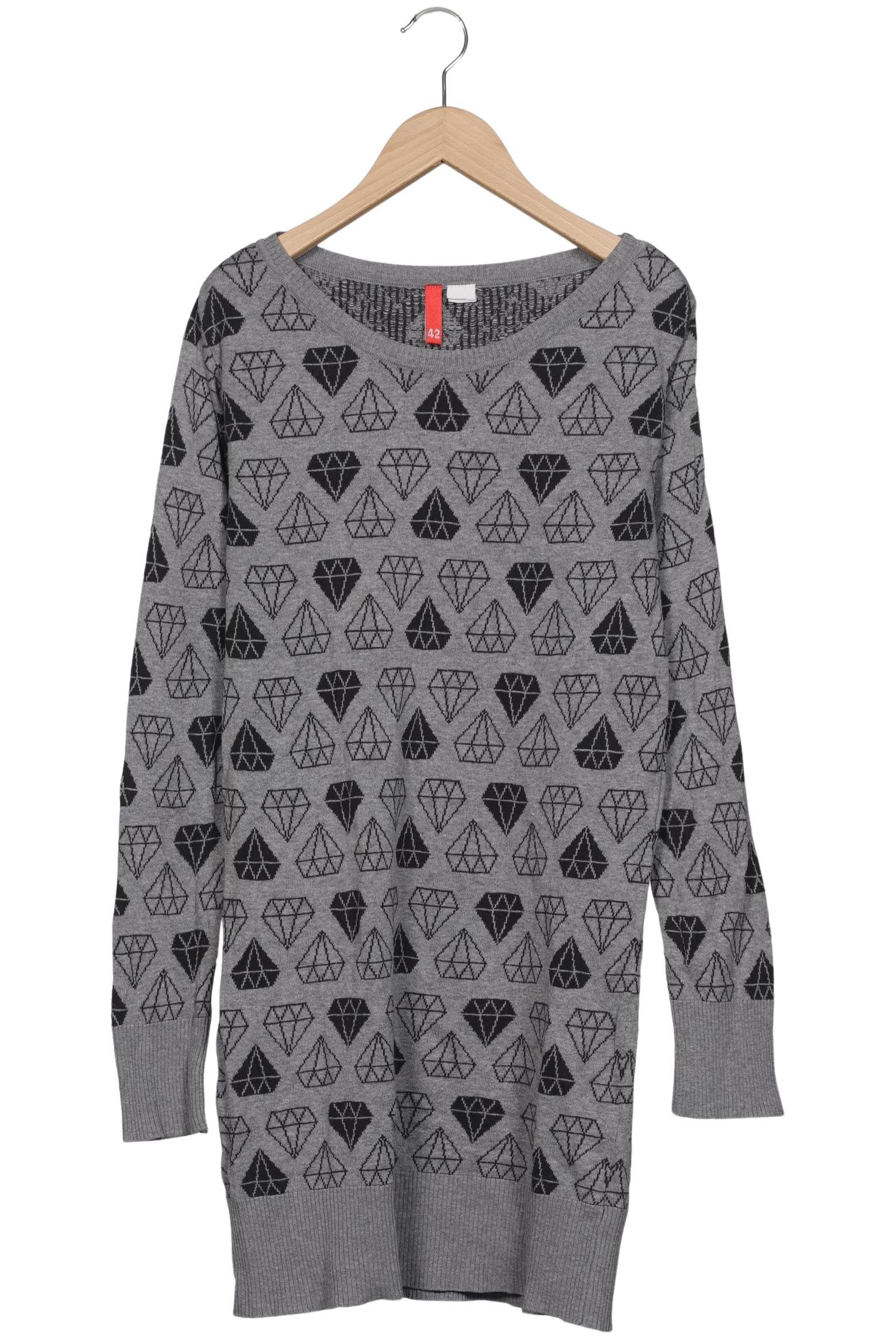 

H&M Damen Pullover, grau, Gr. 42