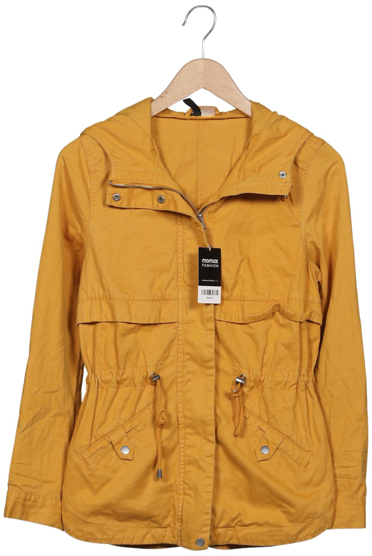 

H&M Damen Jacke, gelb, Gr. 34