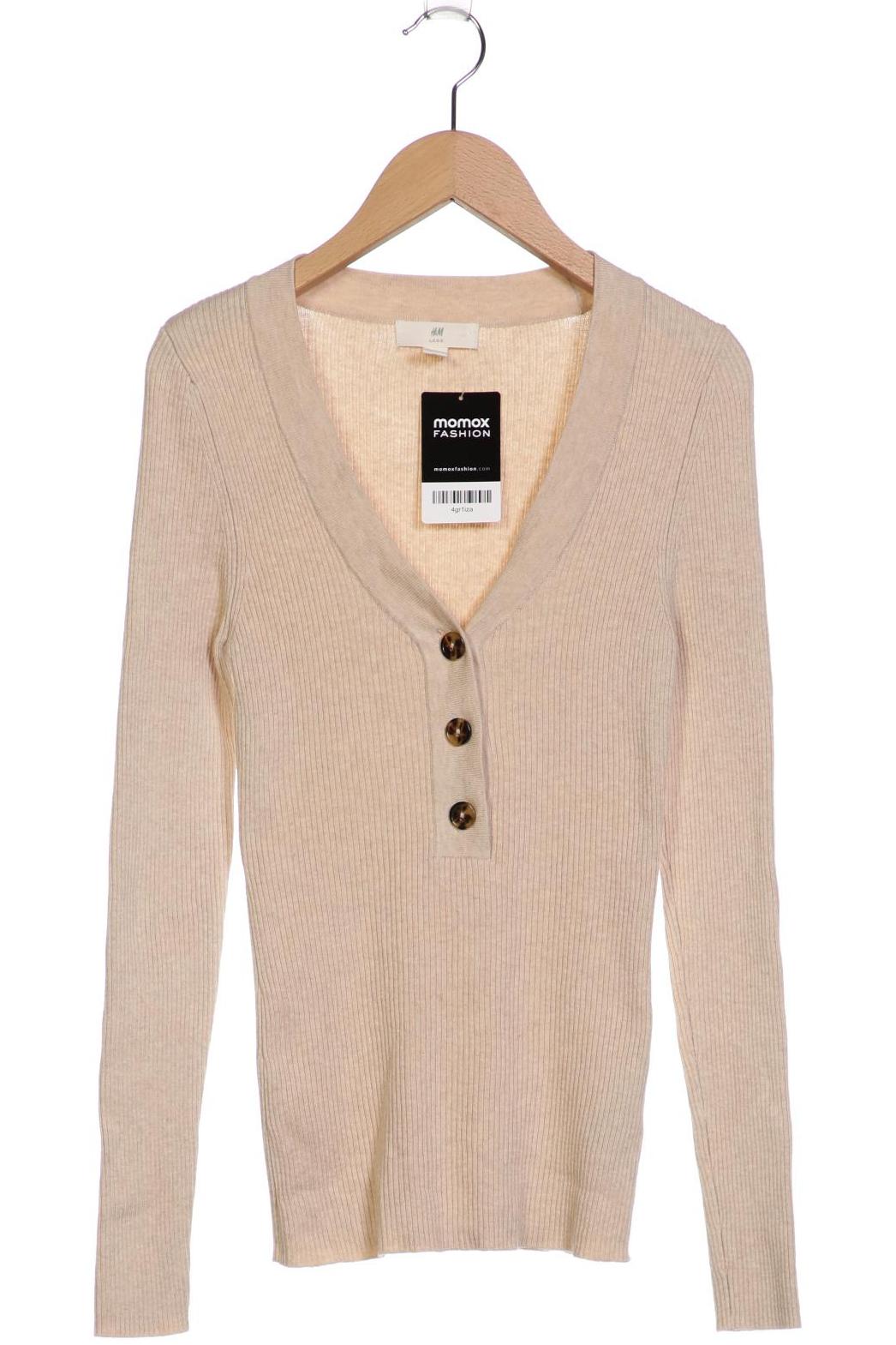 

H&M Damen Pullover, beige, Gr. 34