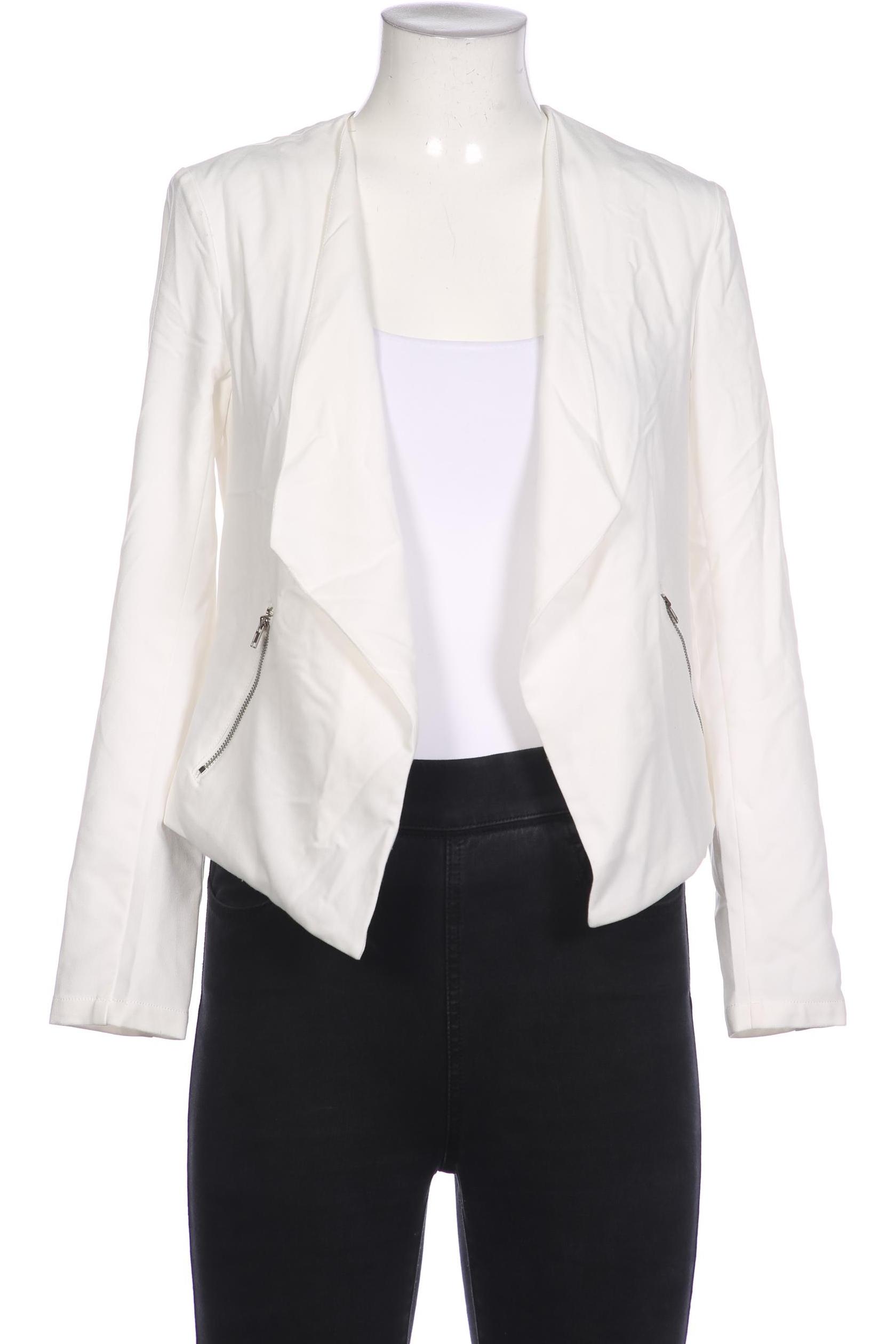 

H&M Damen Blazer, weiß, Gr. 38