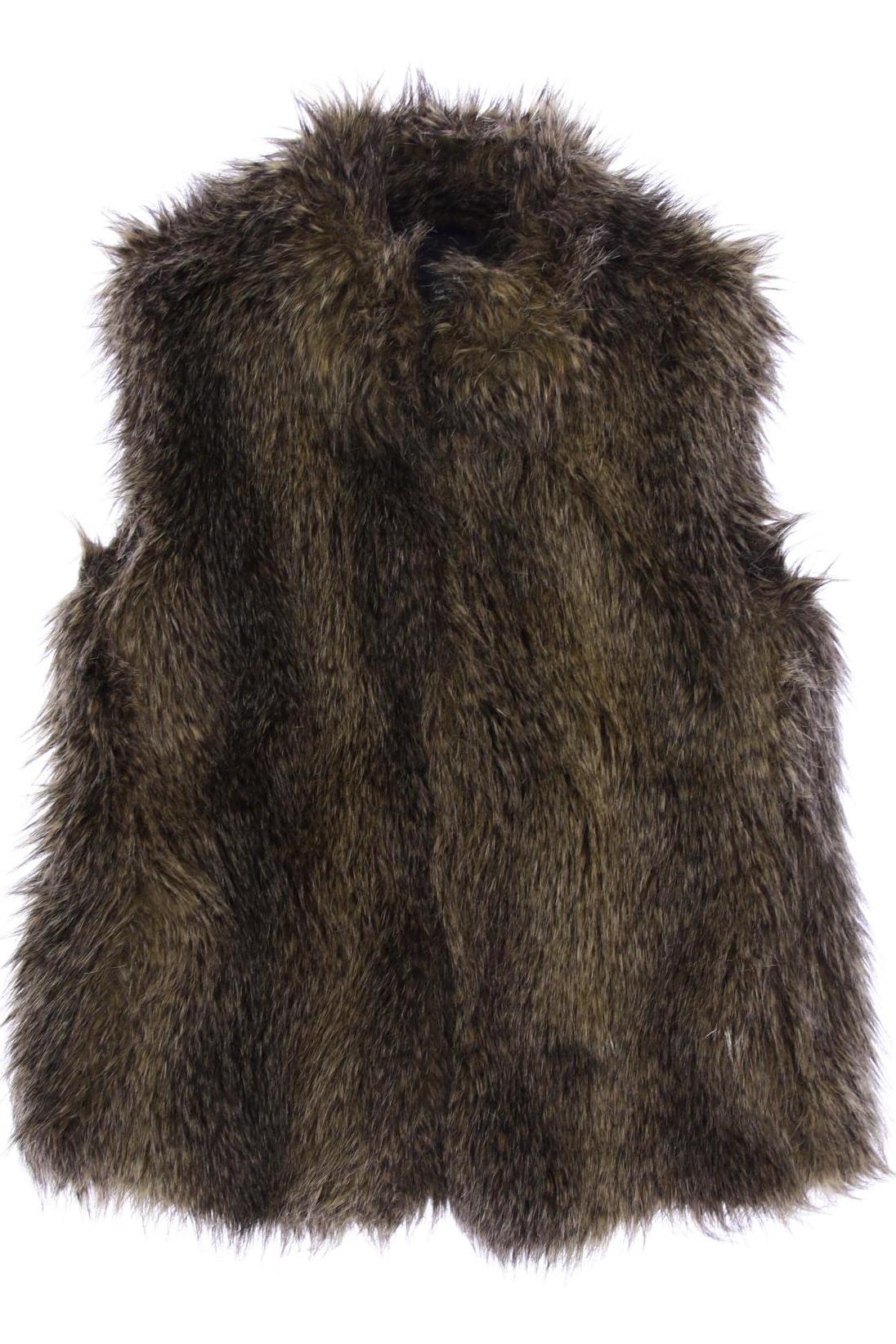 

H&M Damen Weste, braun, Gr. 34