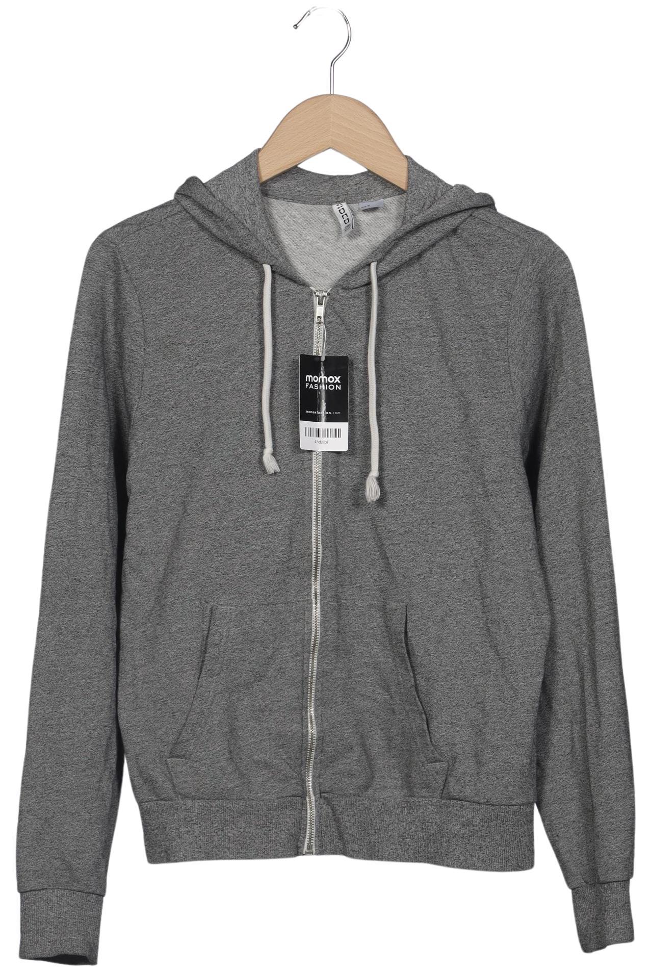 

H&M Damen Kapuzenpullover, grau, Gr. 38