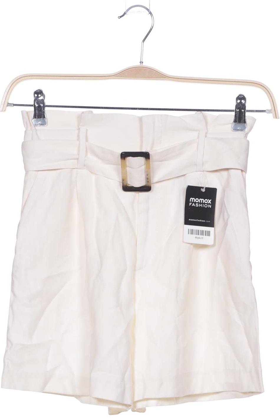

H&M Damen Shorts, cremeweiß, Gr. 36