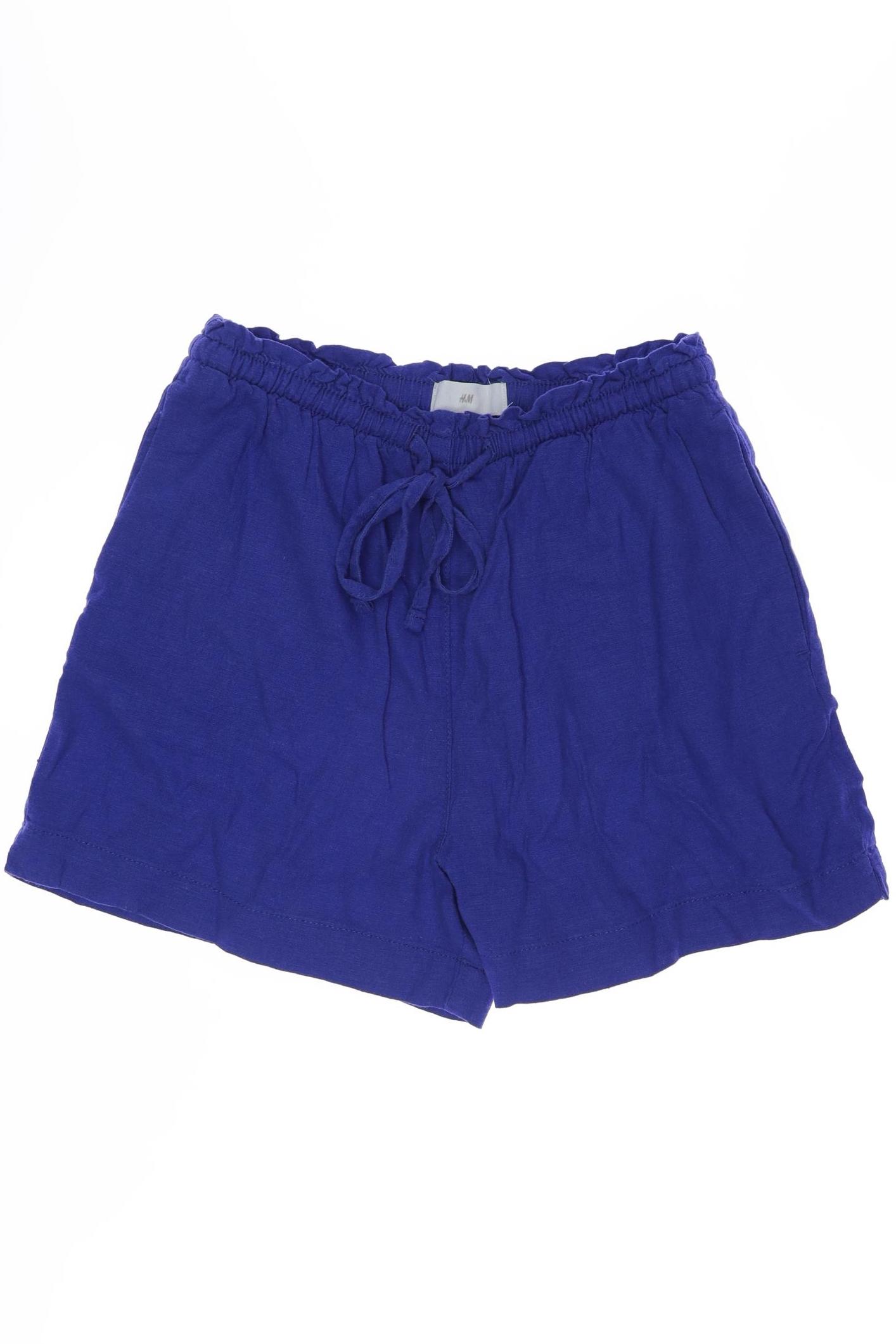 

H&M Damen Shorts, blau, Gr. 34