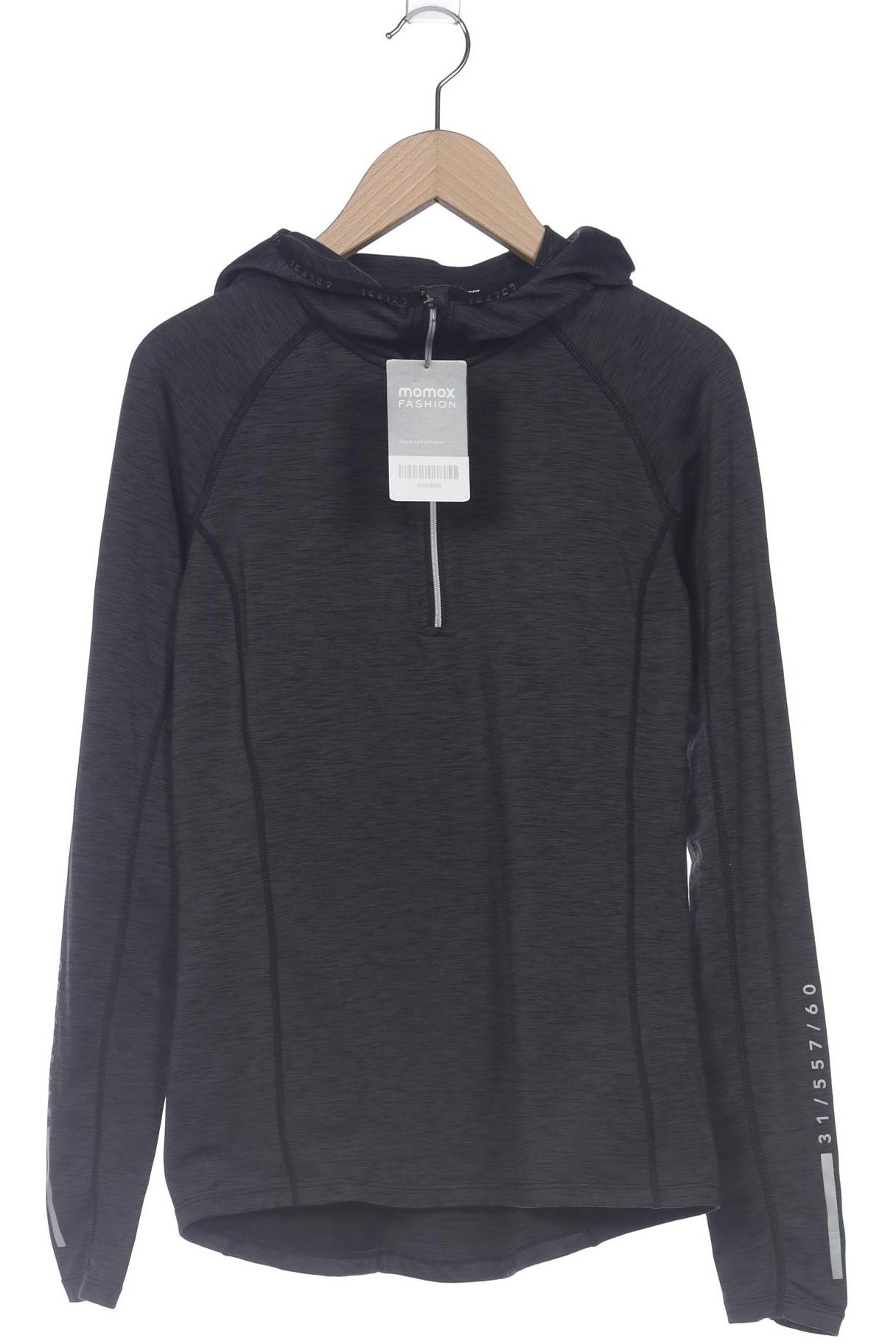 

H&M Damen Kapuzenpullover, grau, Gr. 34
