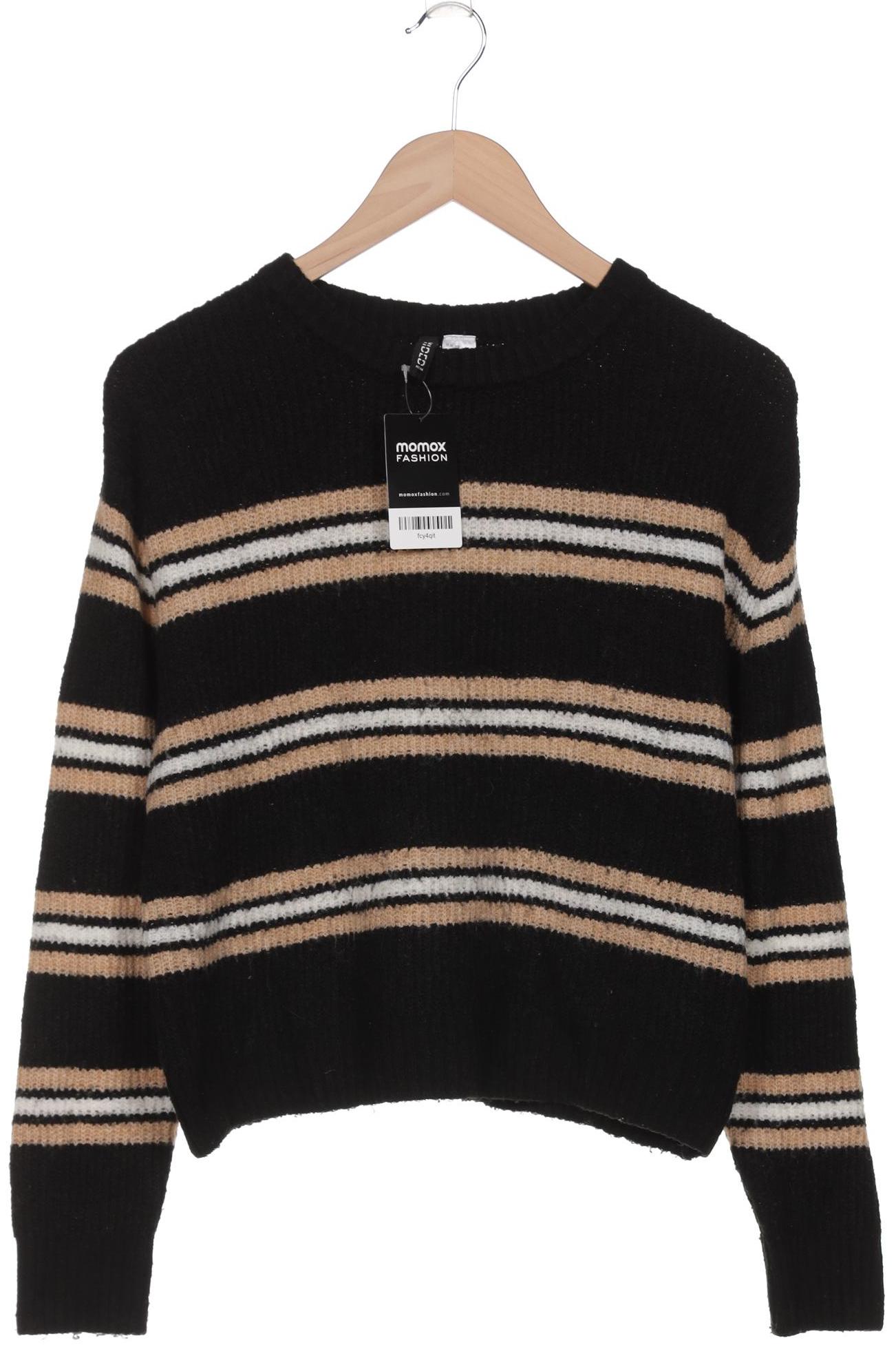 

H&M Damen Pullover, schwarz, Gr. 34