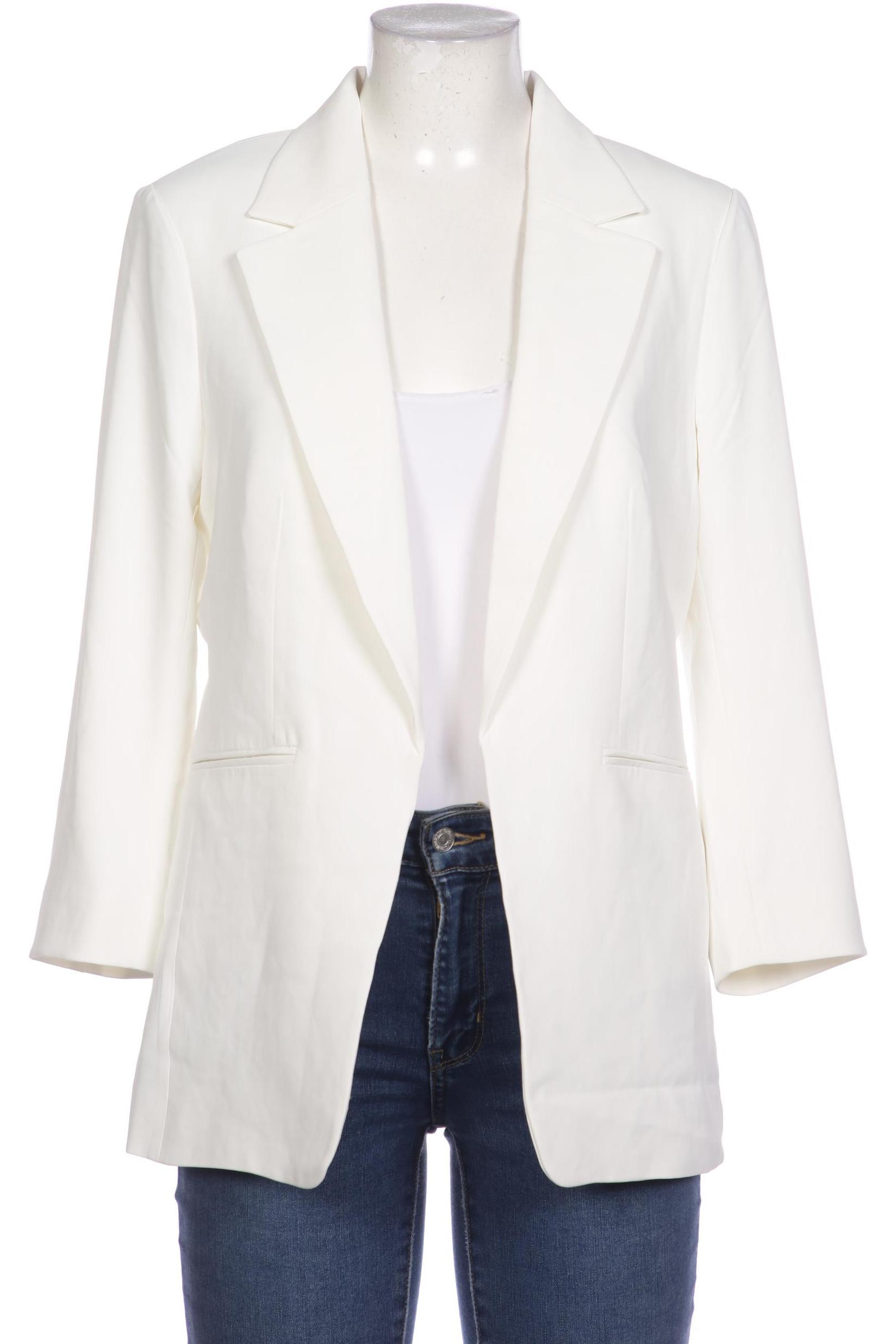 

H&M Damen Blazer, weiß, Gr. 42