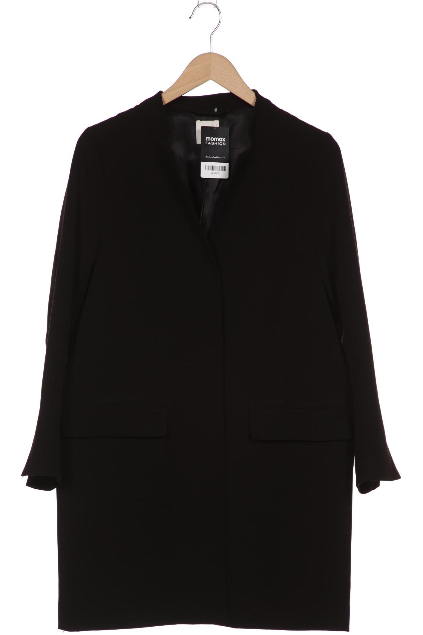 

H&M Damen Mantel, schwarz, Gr. 38