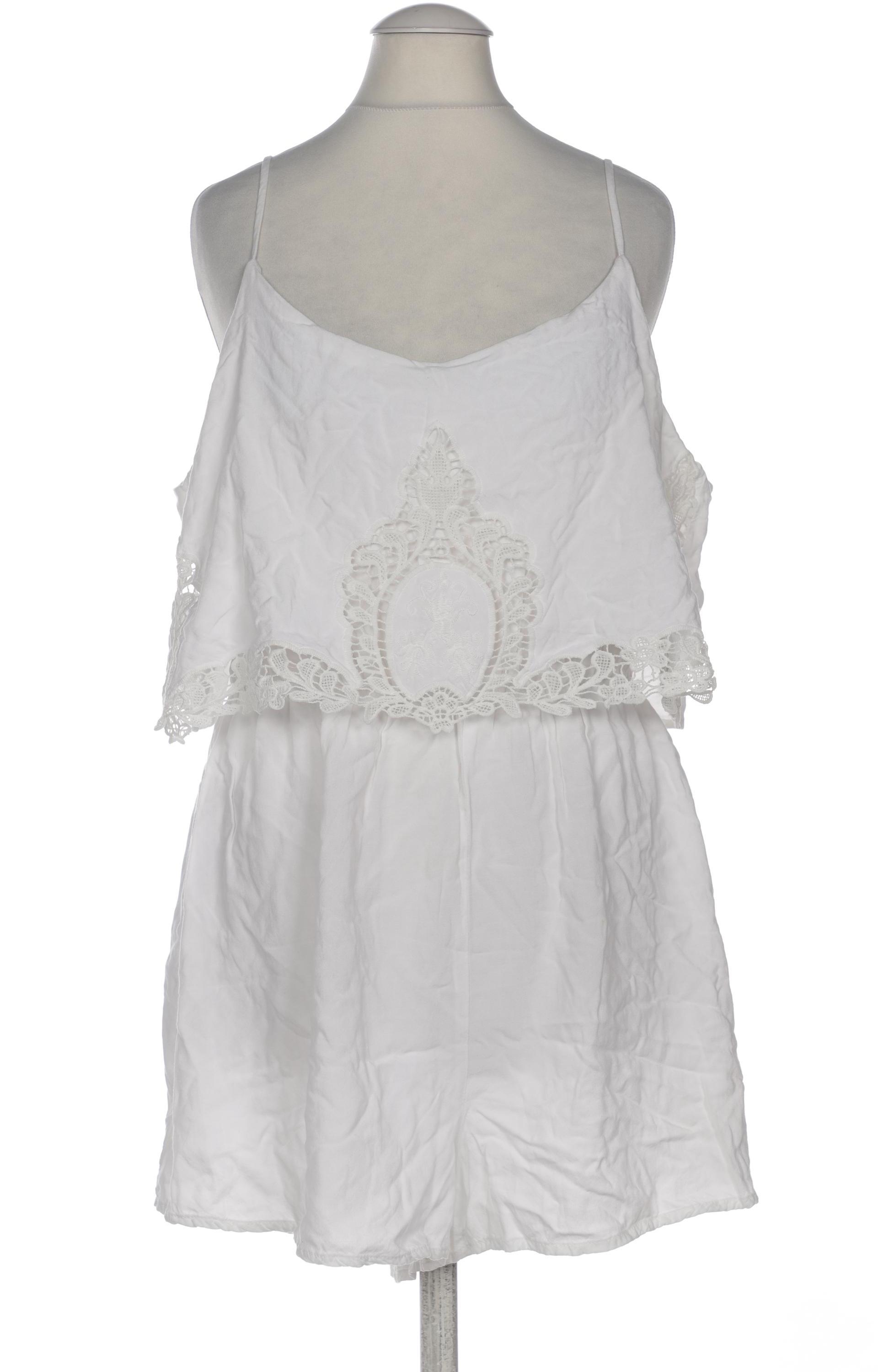 

H&M Damen Jumpsuit/Overall, weiß, Gr. 36