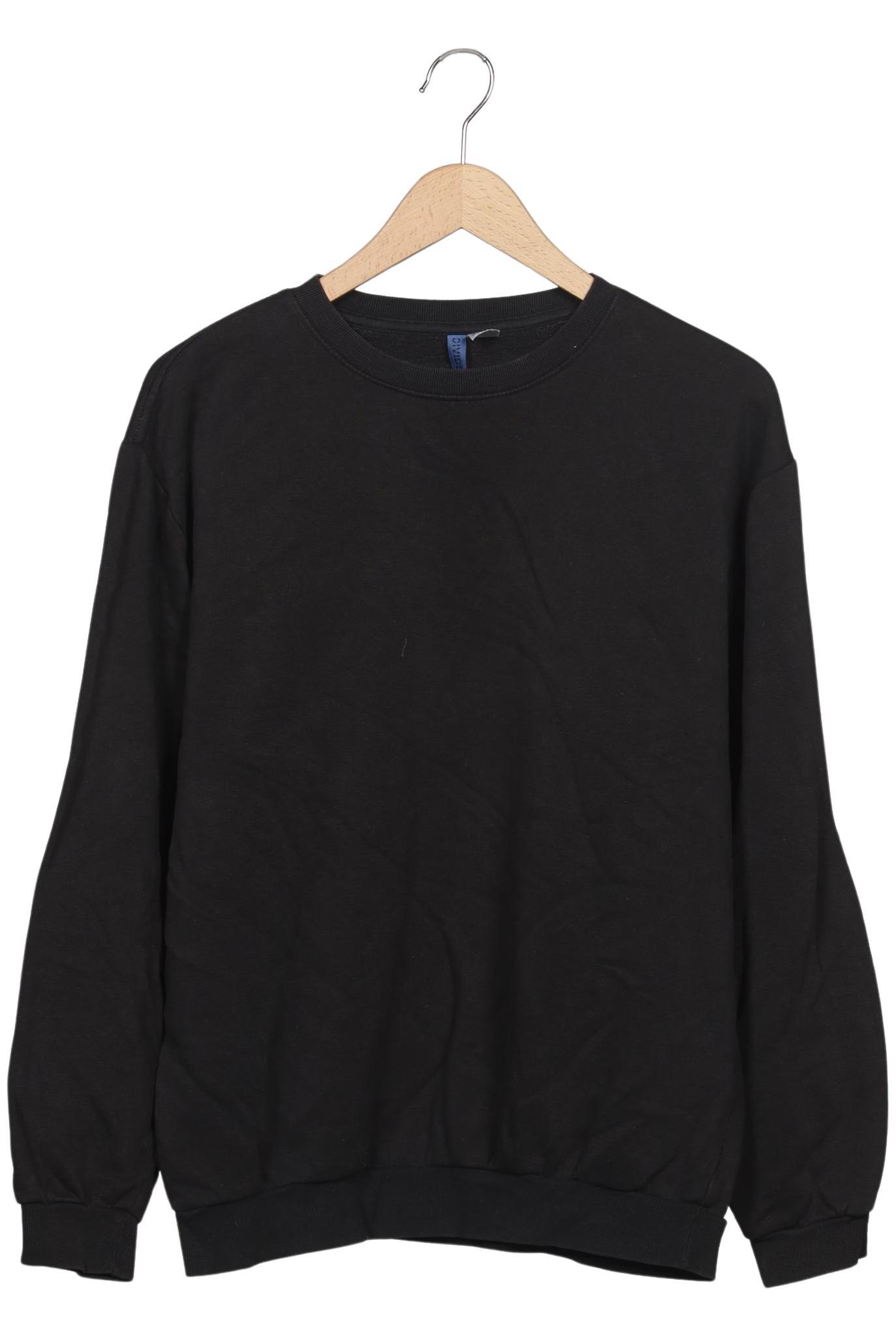 

H&M Damen Sweatshirt, schwarz, Gr. 38