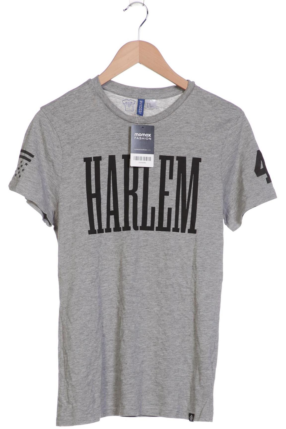 

H&M Damen T-Shirt, grau, Gr. 34