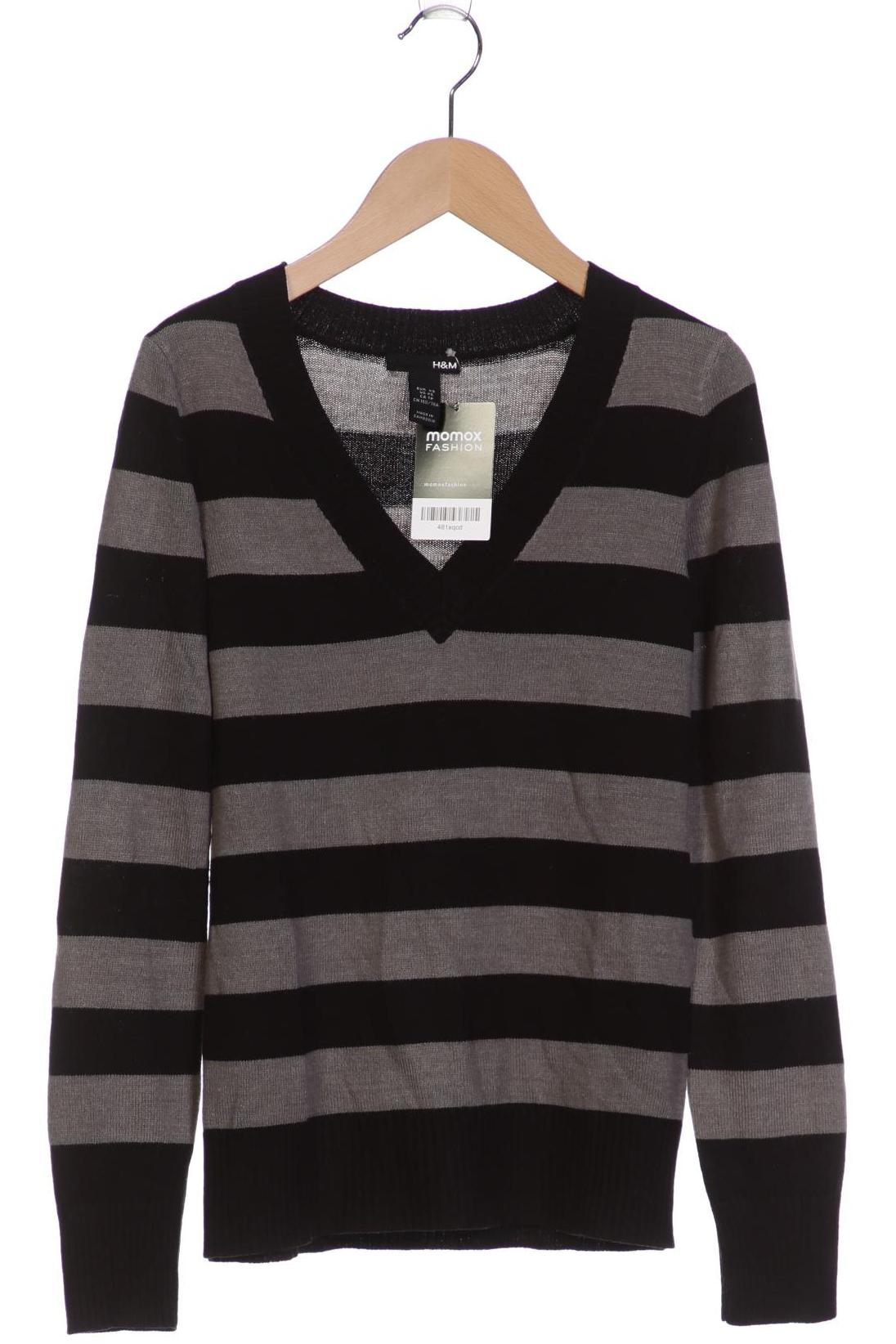 

H&M Damen Pullover, schwarz, Gr. 34