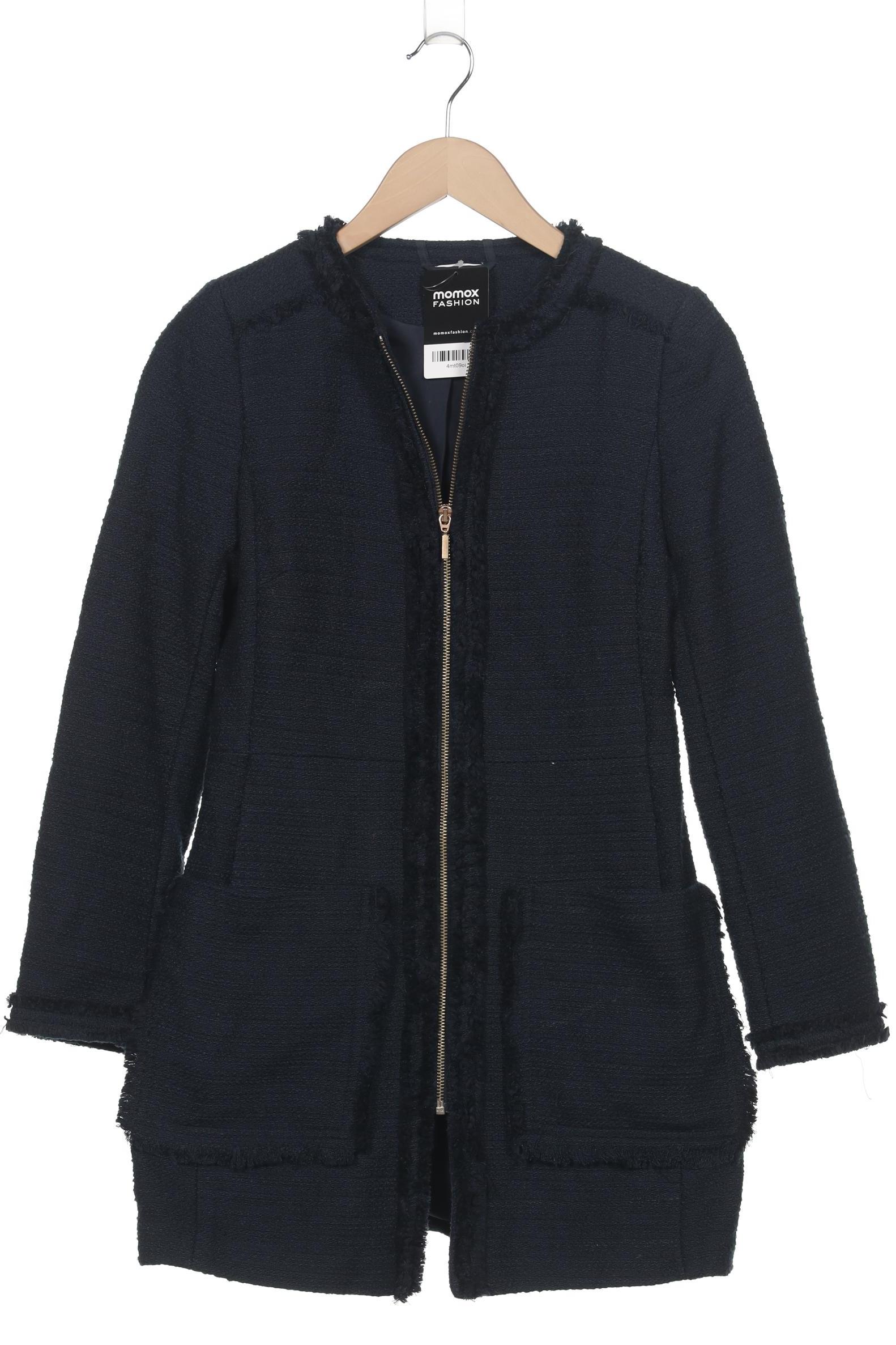 

H&M Damen Mantel, marineblau, Gr. 34