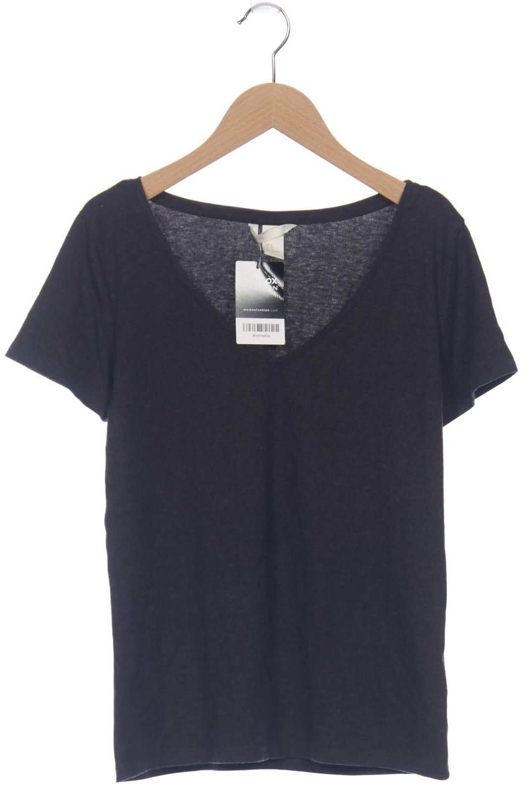 

H&M Damen T-Shirt, grau, Gr. 38