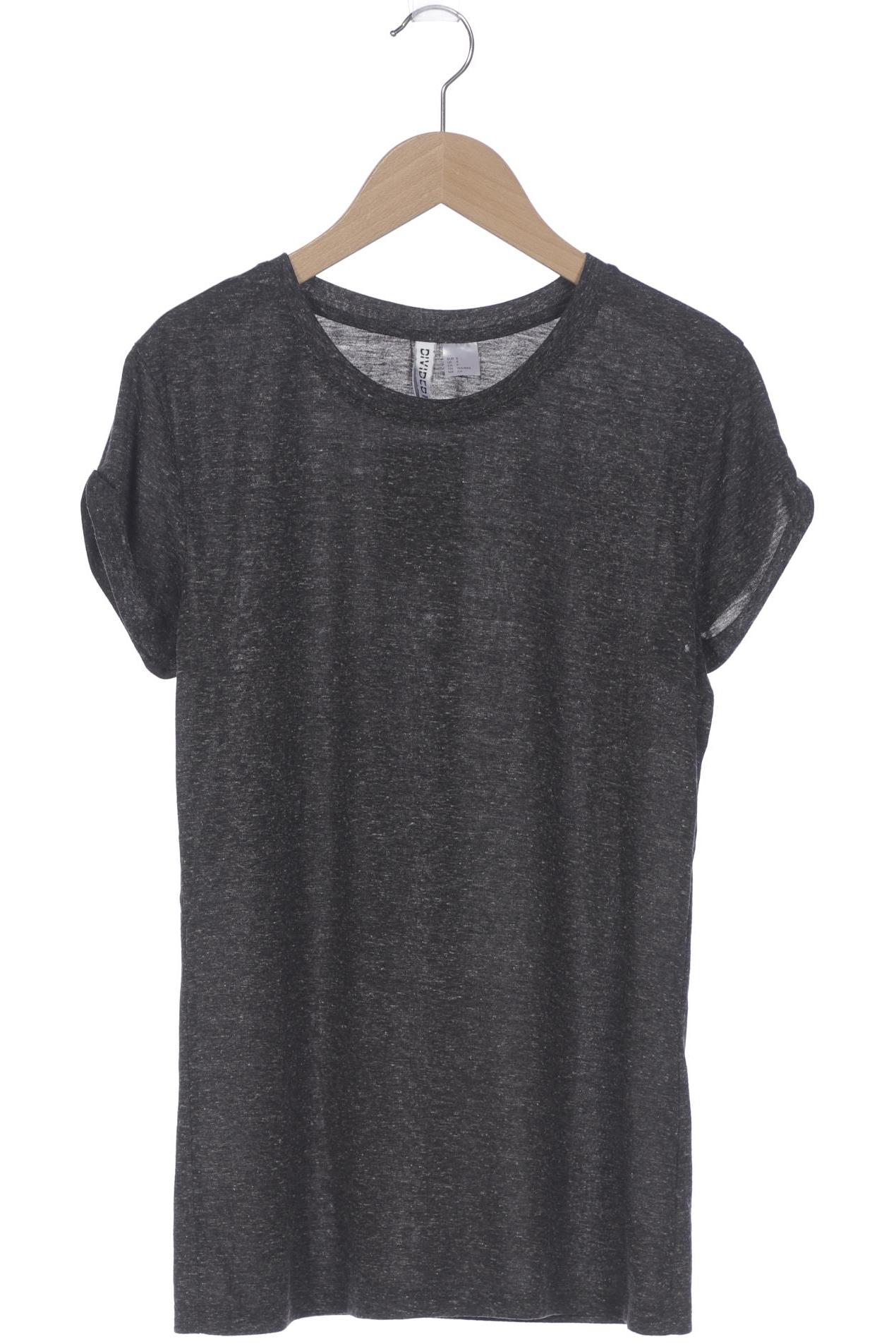 

H&M Damen T-Shirt, grau, Gr. 36