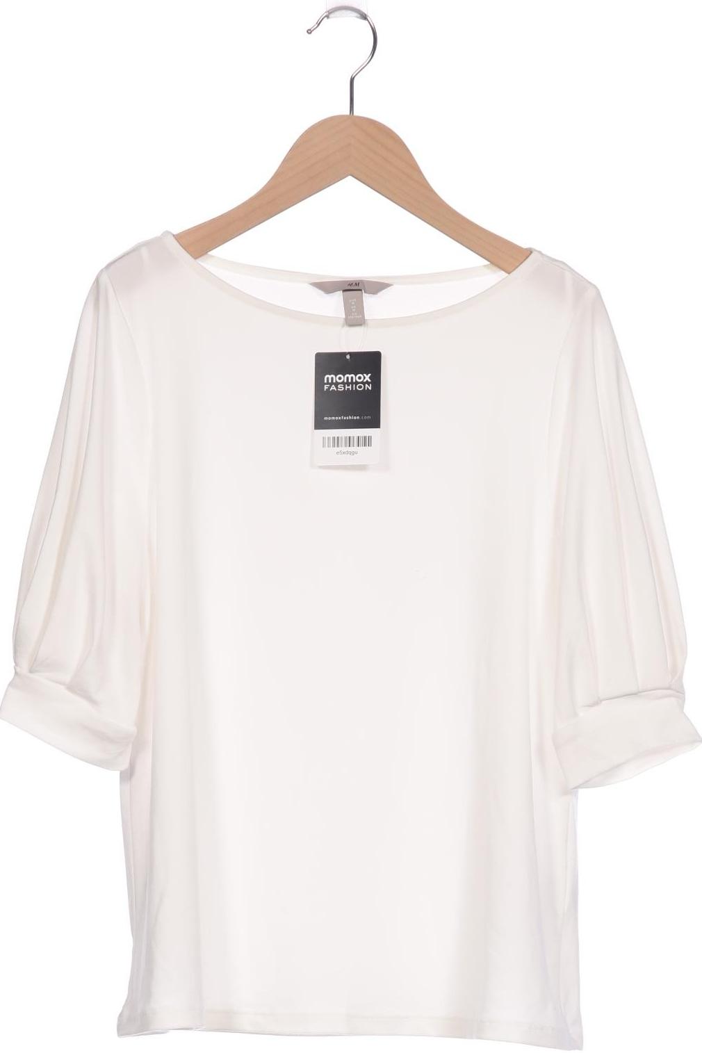 

H&M Damen T-Shirt, weiß, Gr. 38