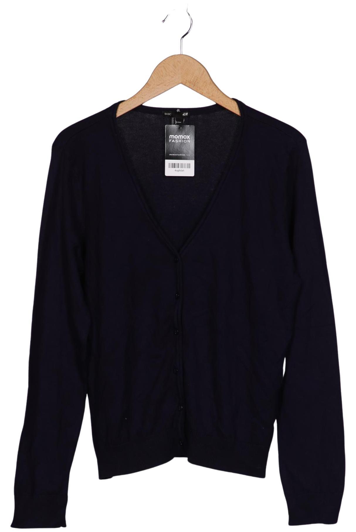 

H&M Damen Strickjacke, marineblau, Gr. 42