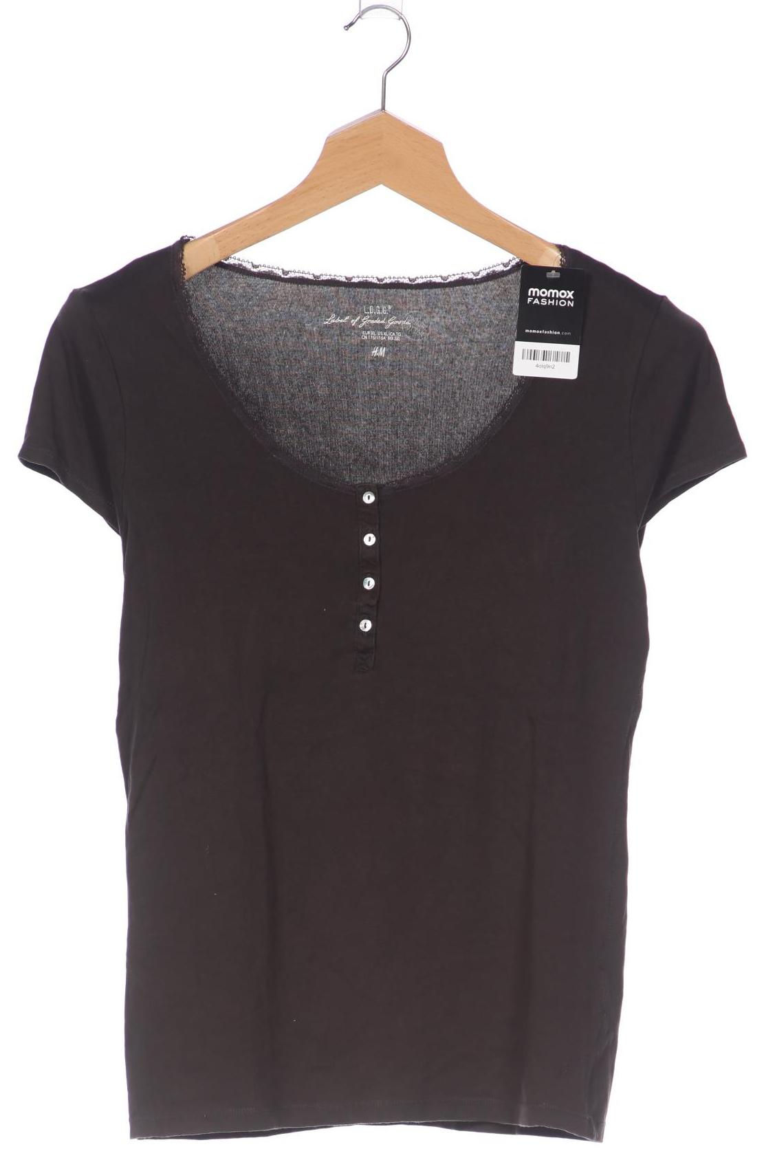 

H&M Damen T-Shirt, grau, Gr. 44