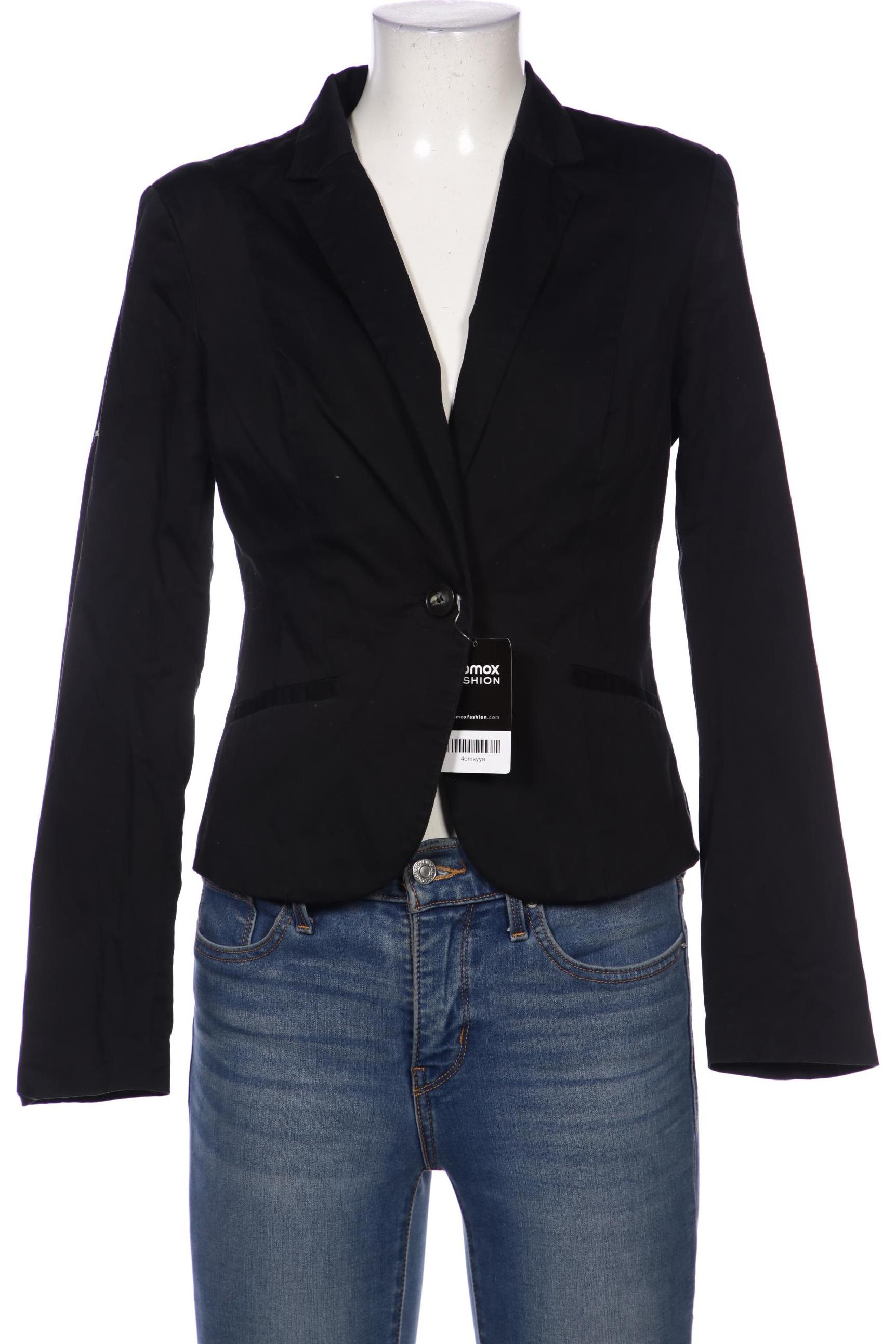 

H&M Damen Blazer, schwarz, Gr. 38