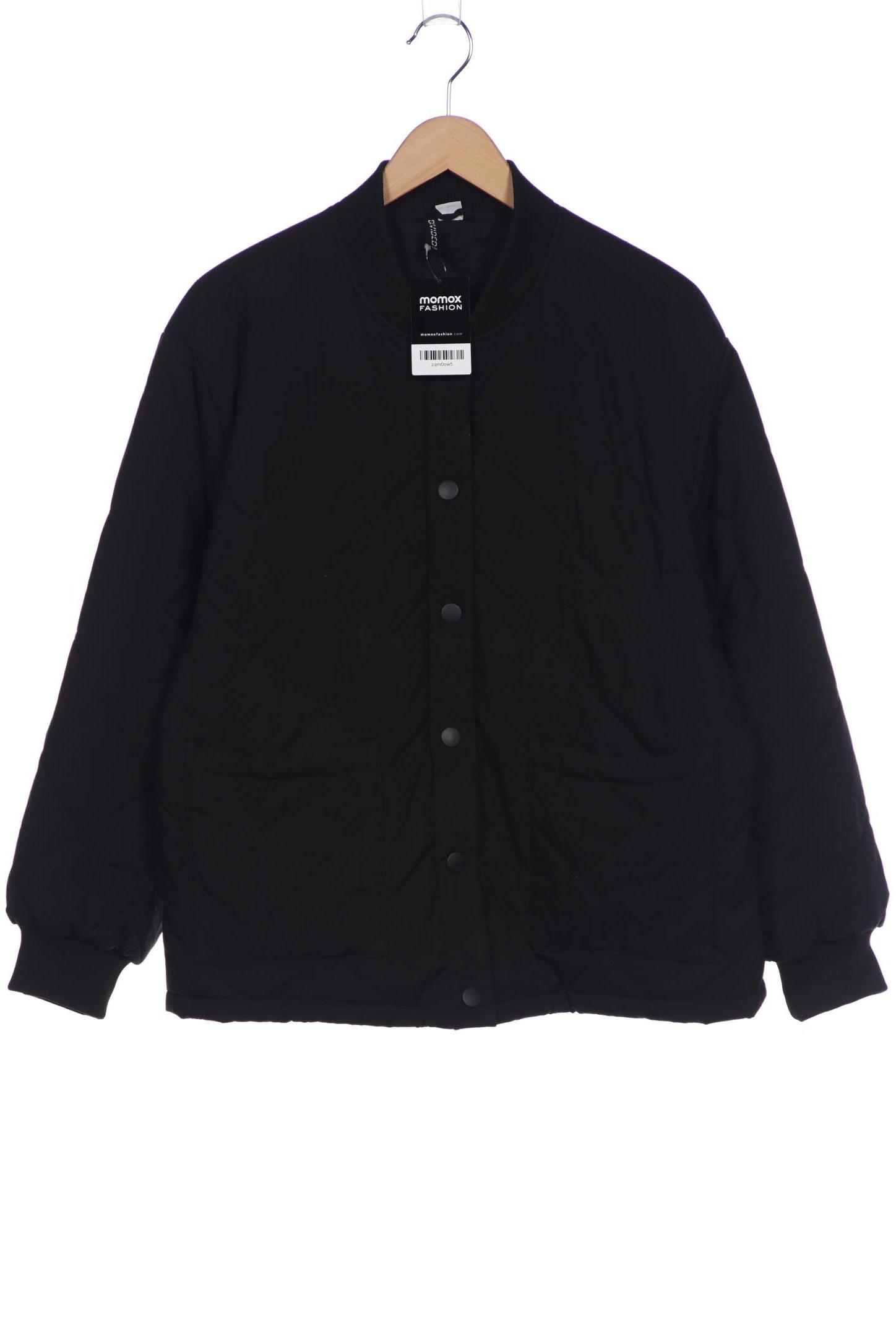 

H&M Damen Jacke, schwarz, Gr. 38