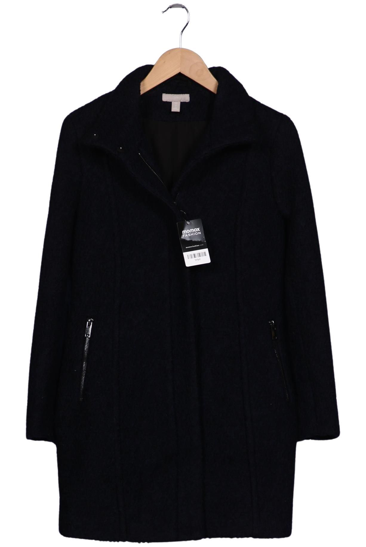 

H&M Damen Mantel, marineblau, Gr. 36