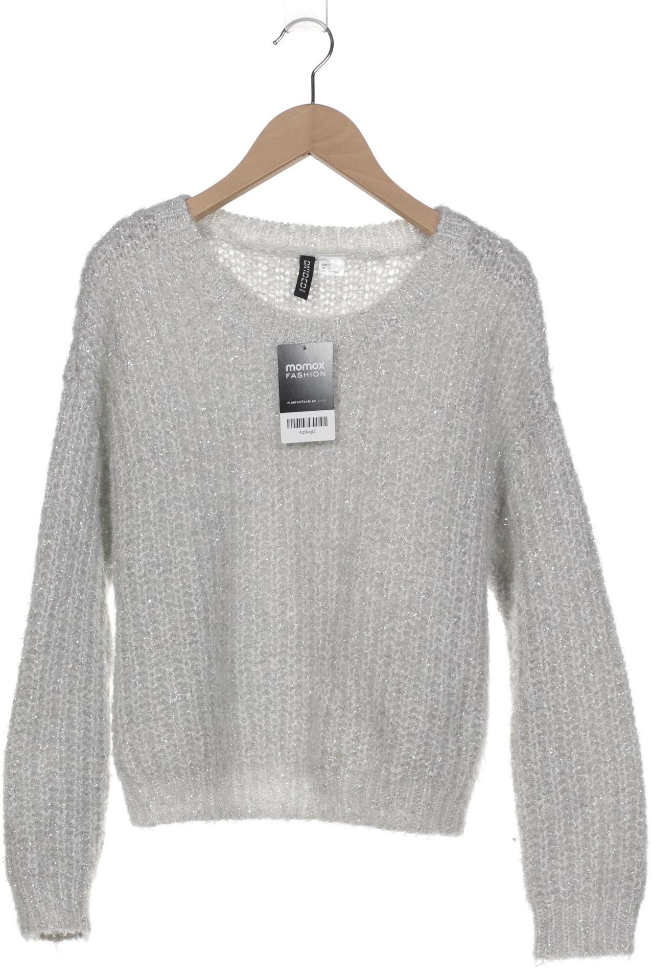 

H&M Damen Pullover, grau, Gr. 36