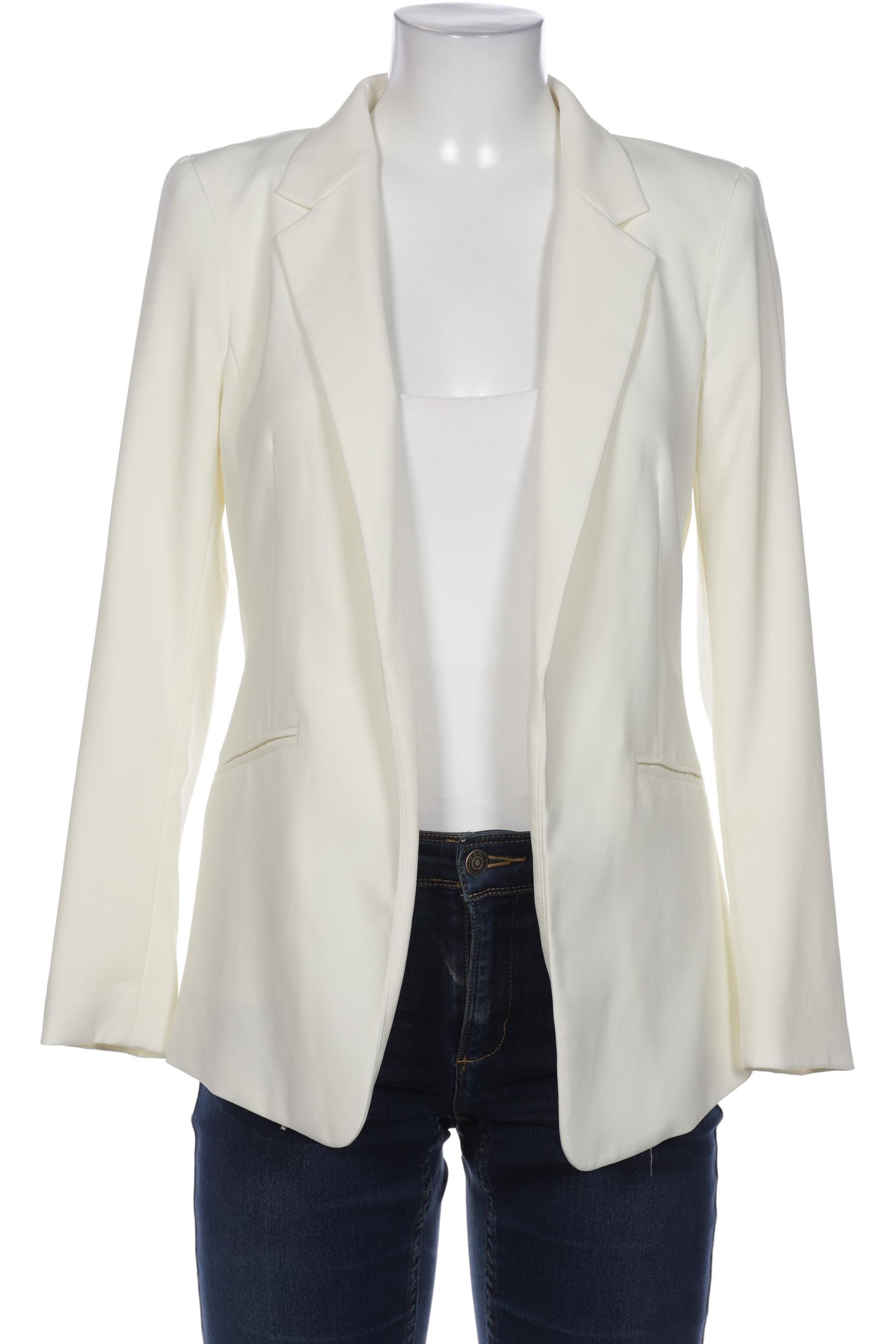 

H&M Damen Blazer, cremeweiß, Gr. 38