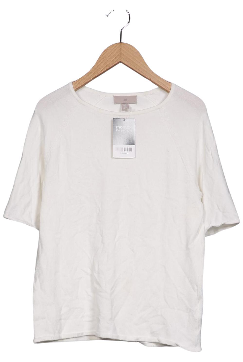 

H&M Damen Pullover, weiß, Gr. 36