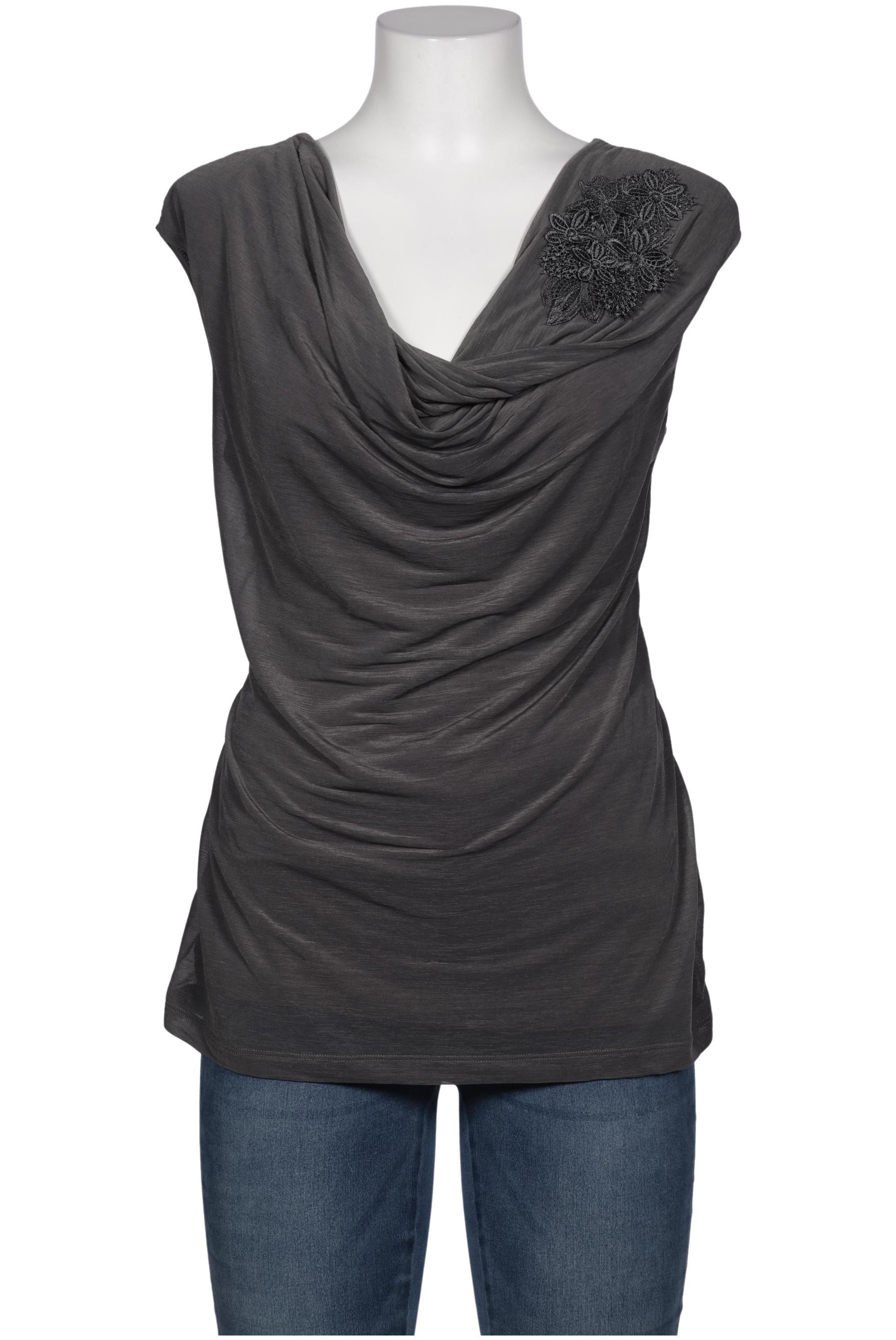 

H&M Damen T-Shirt, grau, Gr. 38