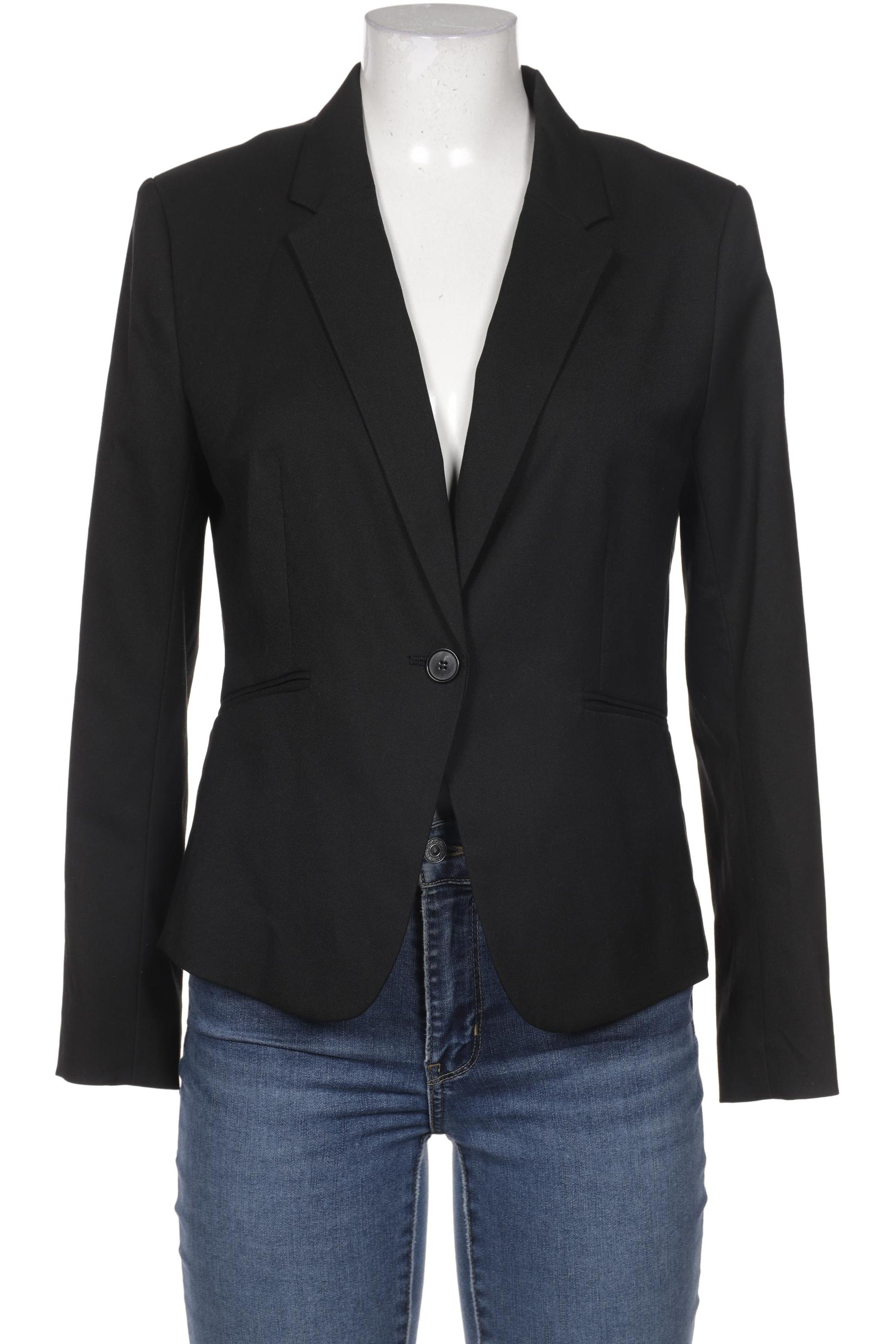 

H&M Damen Blazer, schwarz, Gr. 42